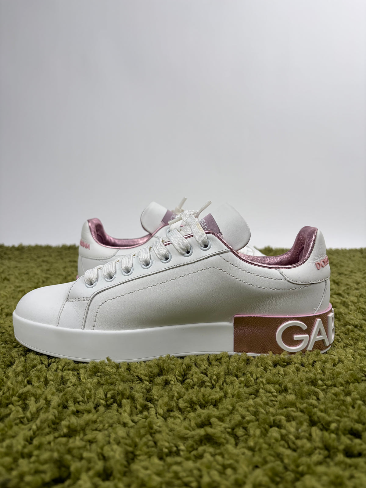 Dolce&amp;Gabbana Portofino Bianca Rosa 39