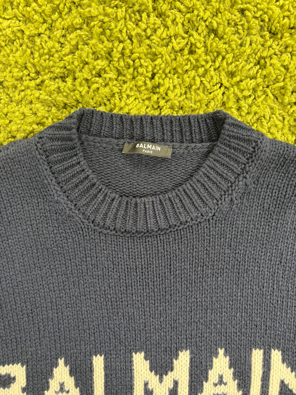 Maglione Balmain Blu Navy M