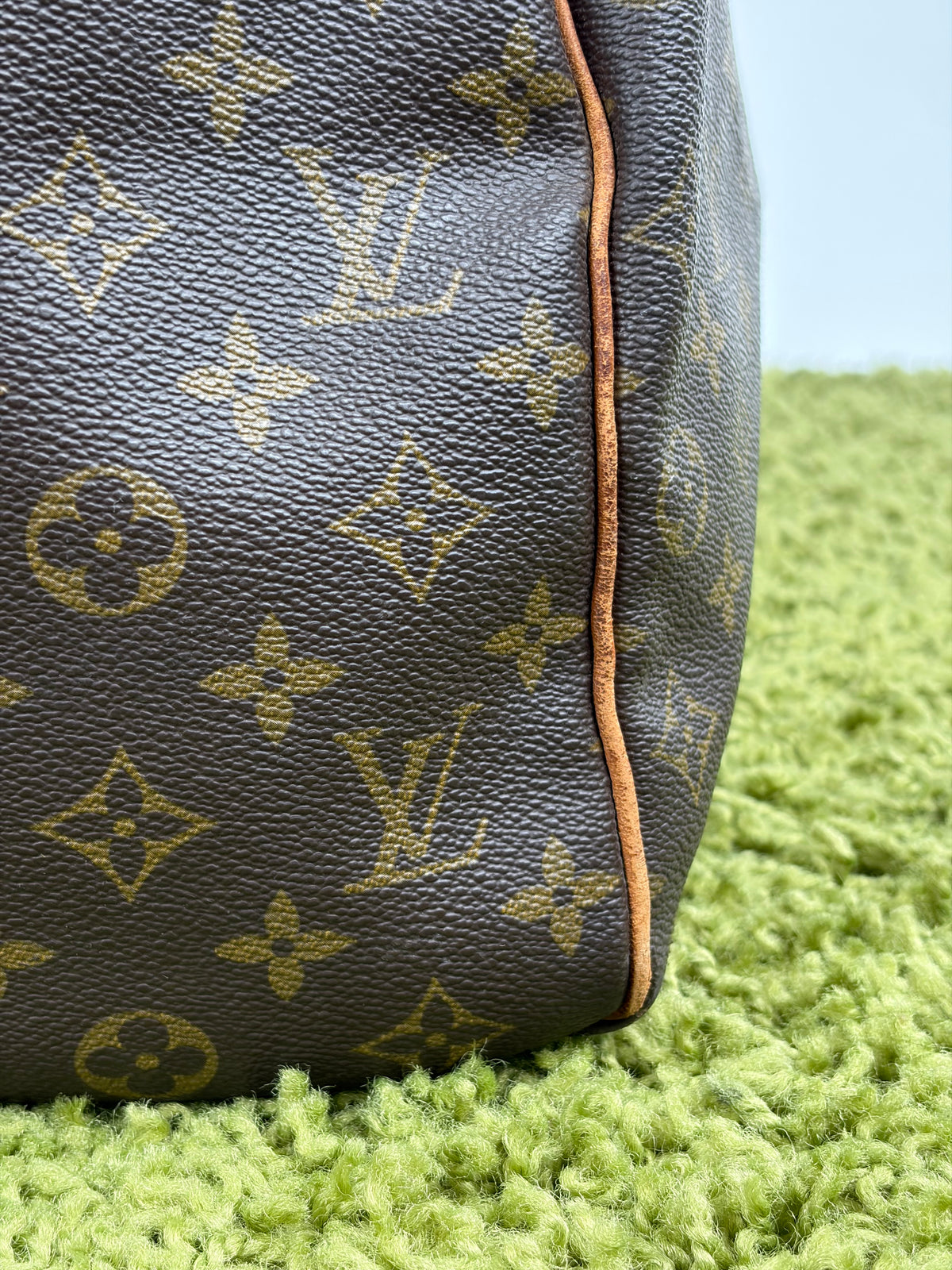 Borsone da viaggio Keepal Louis Vuitton Marrone