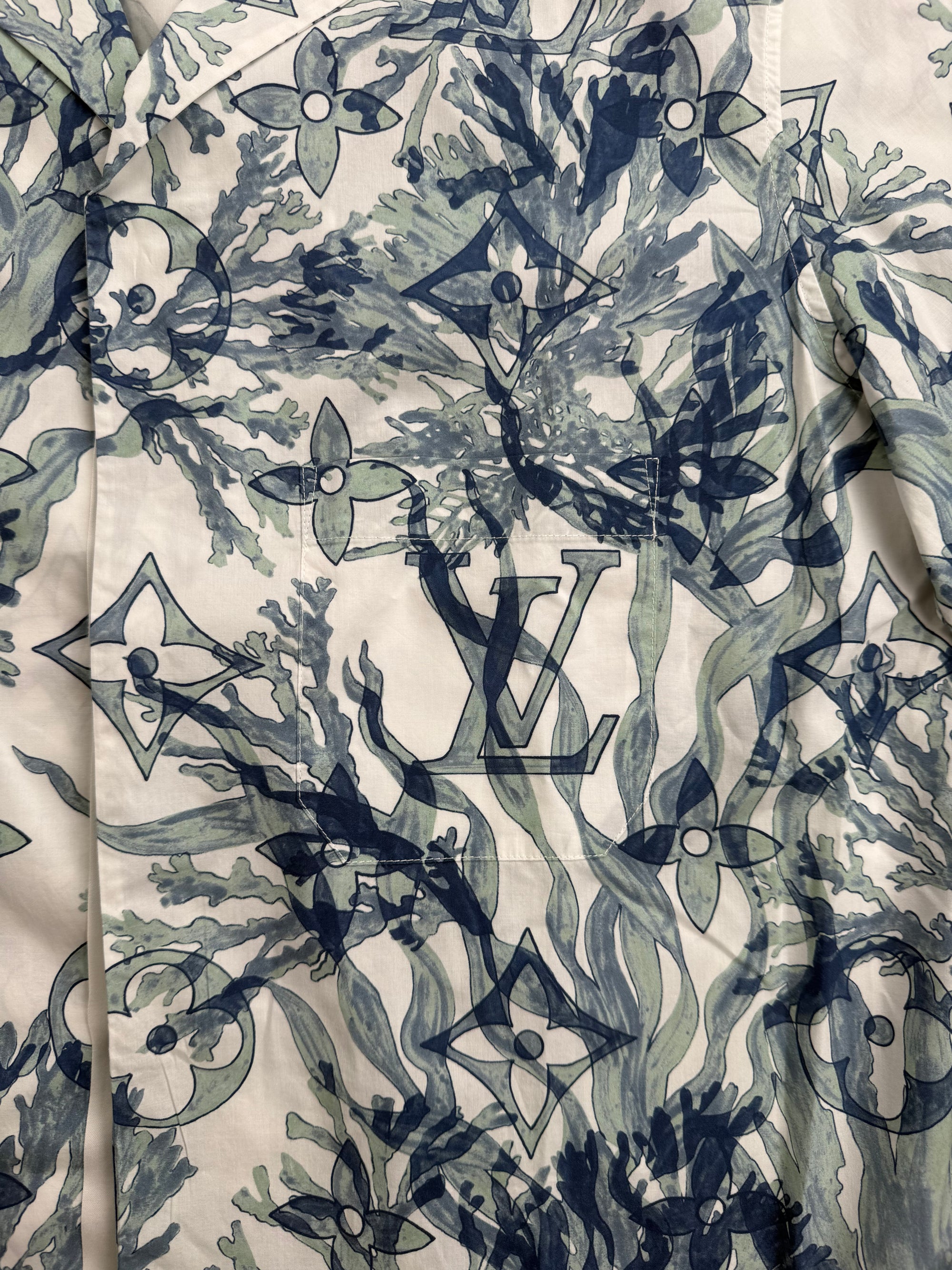 Camicia Louis Vuitton AcquaGarden Azzurra XL