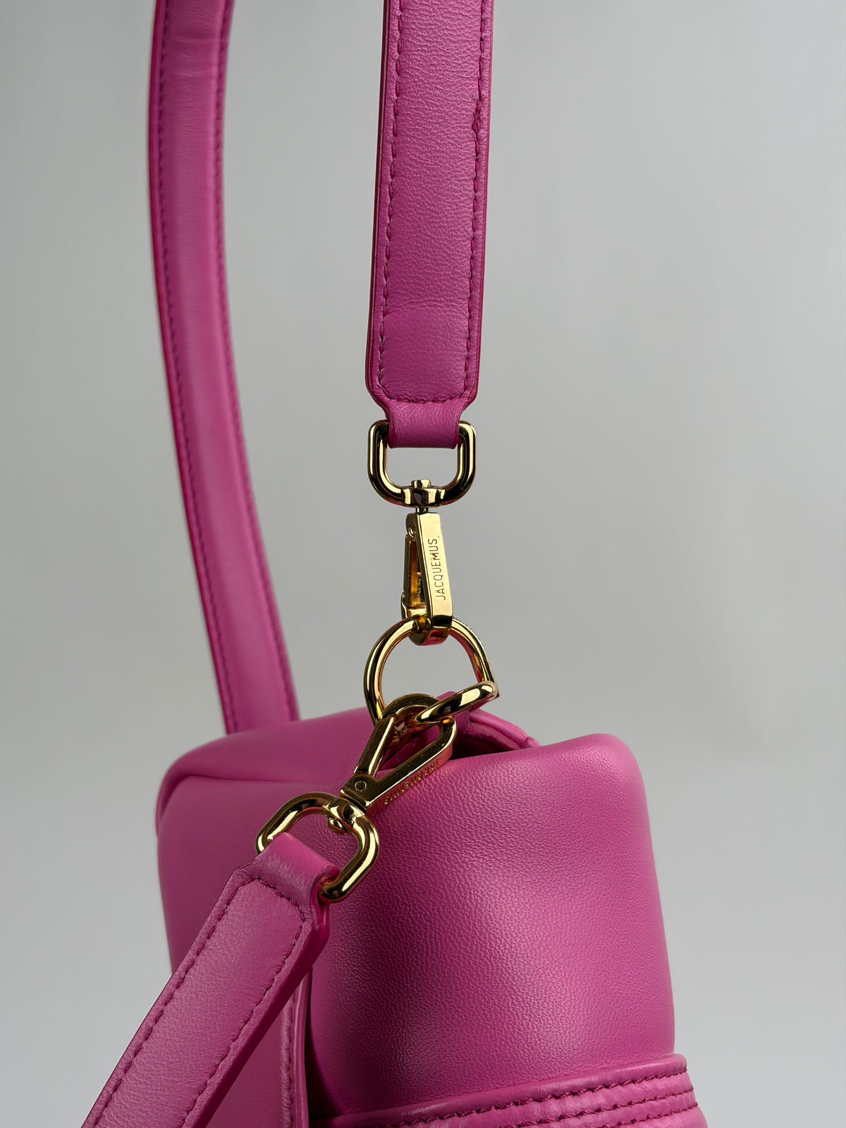 Borsa a spalla Jacquemus Le Petit Bambimou Rosa