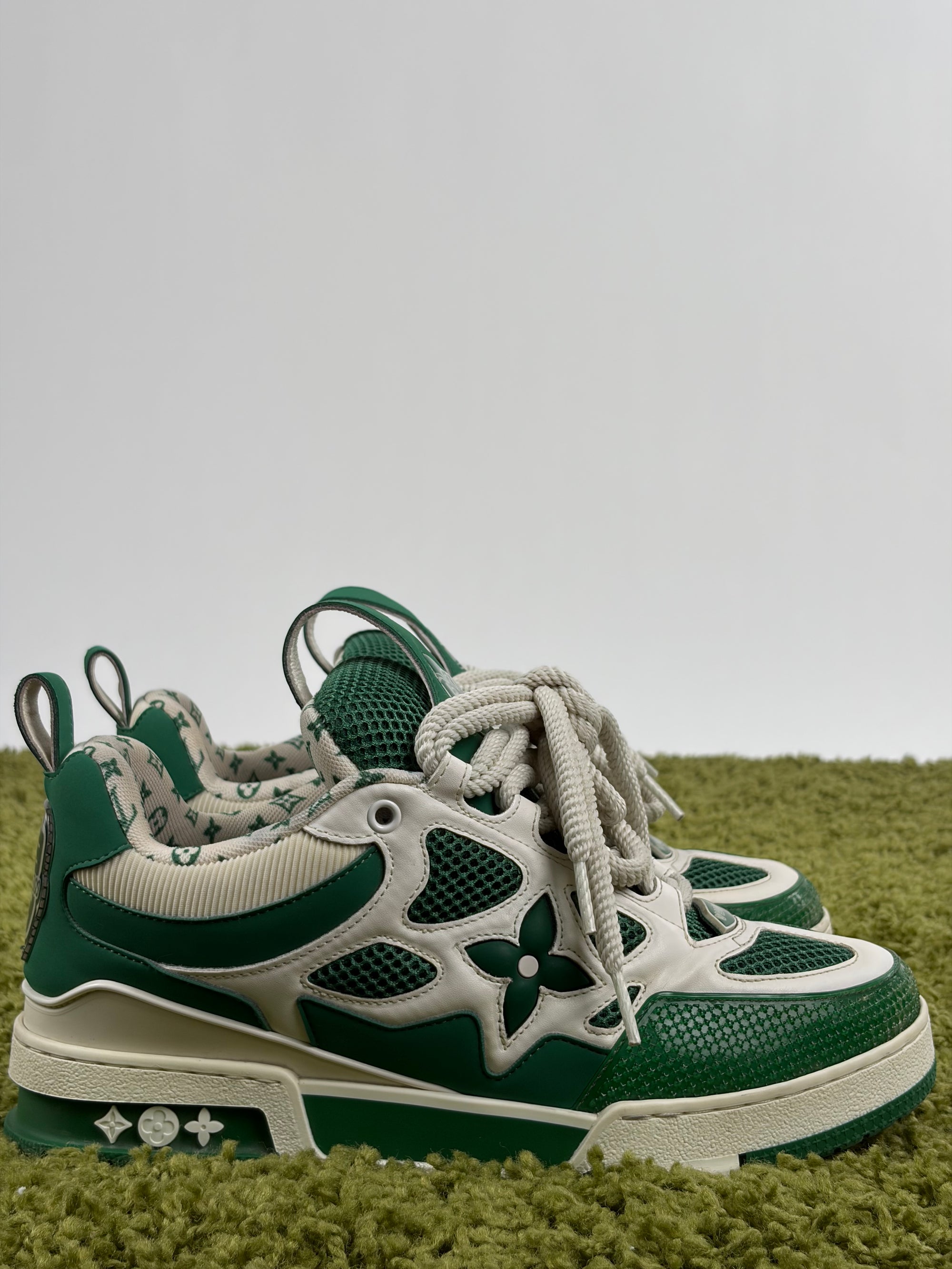 Louis vuitton skate Size 6=40 calza 41 verde e bianca