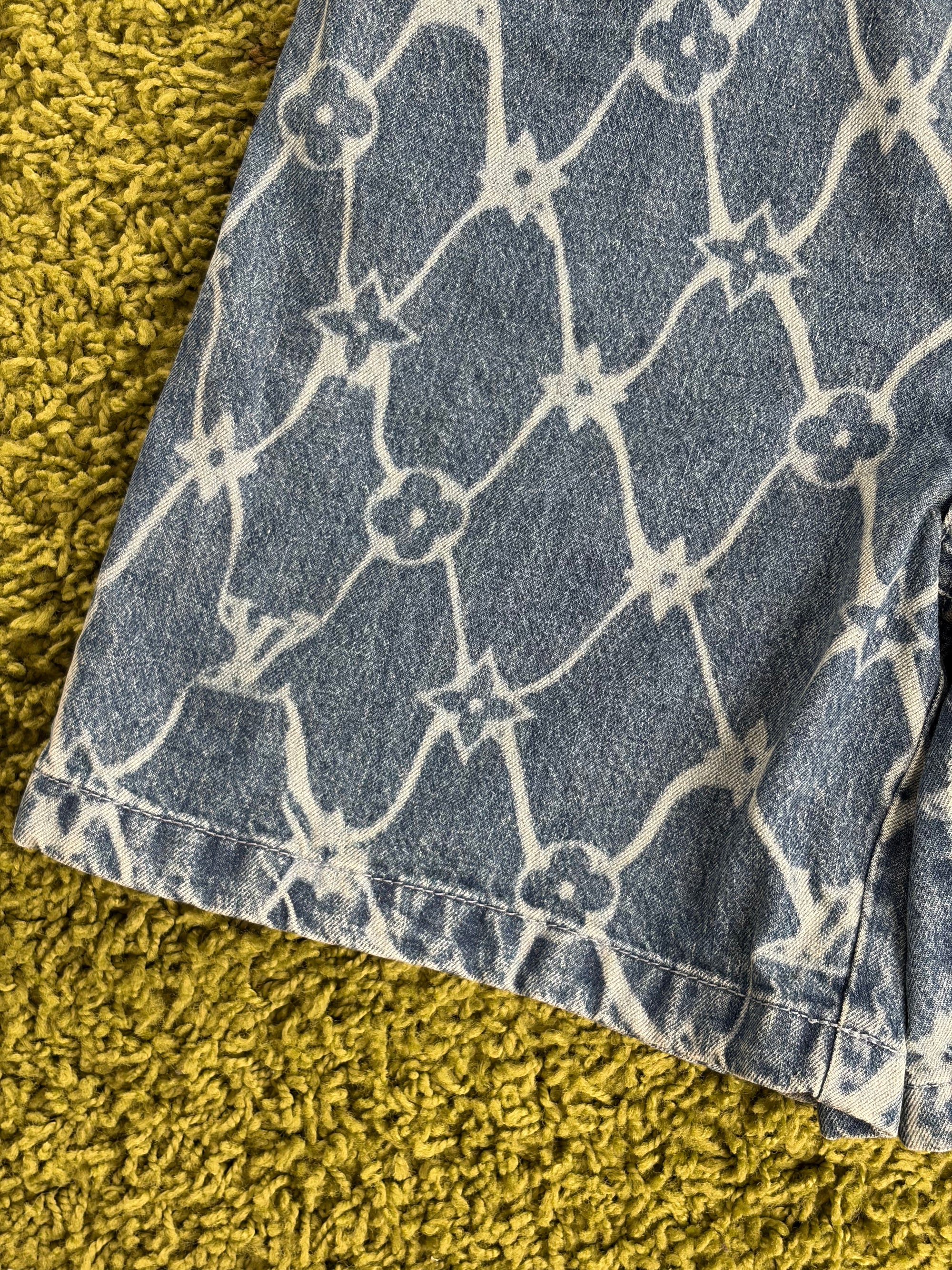 Jeans corto Louis Vuitton Size 44 blu