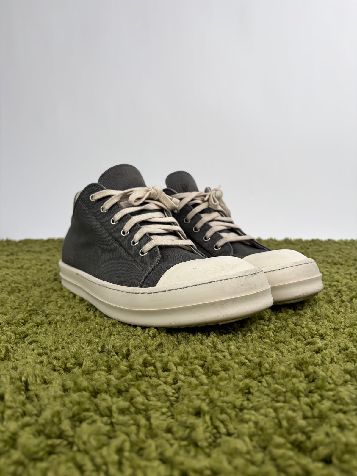 Rick Owens Ramones Low Grigio 44