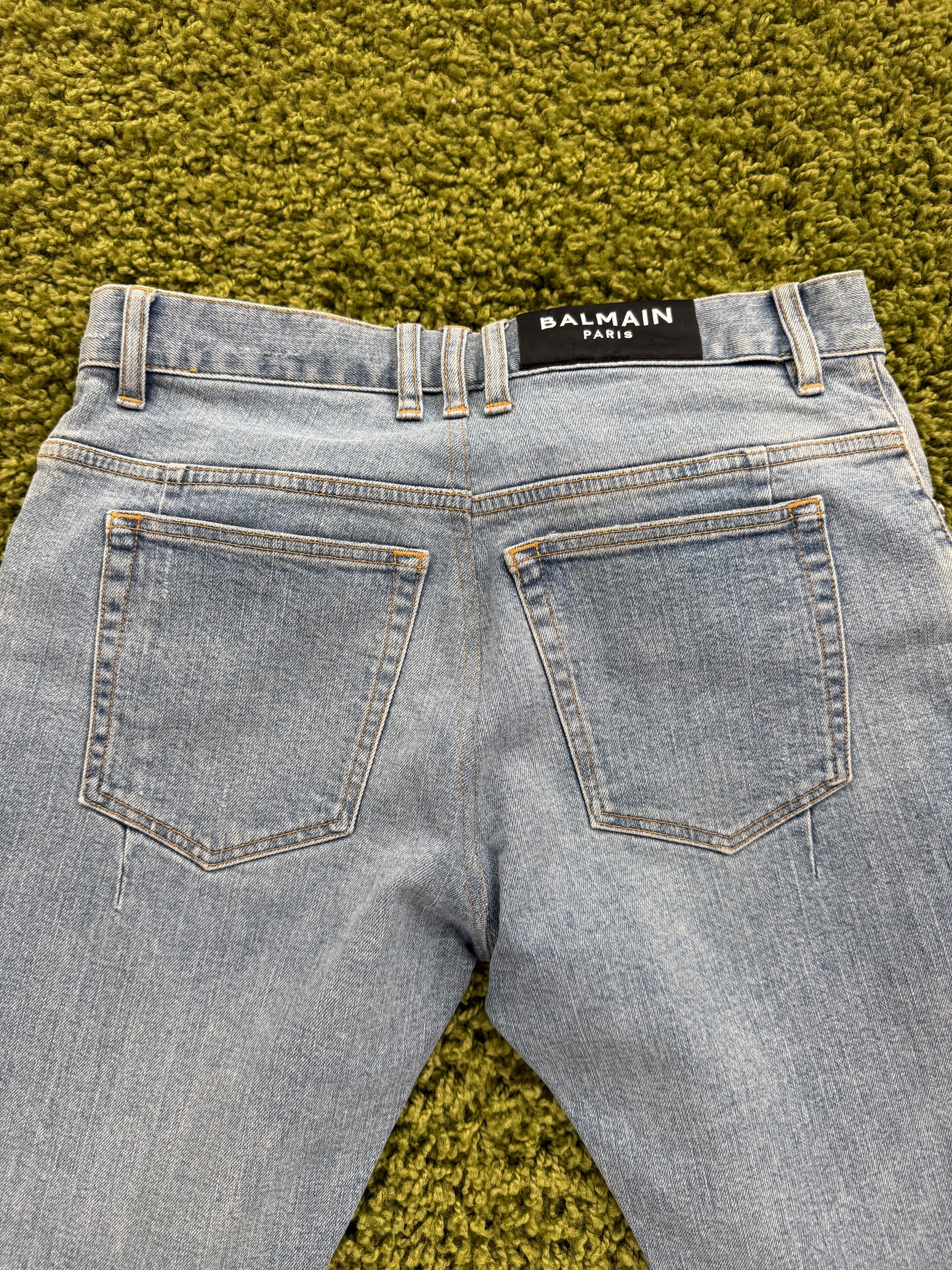 Jeans Balmain In denim 33