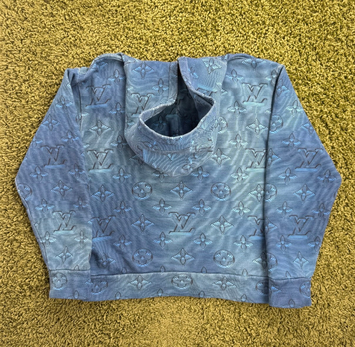 Felpa Louis Vuitton Blu M
