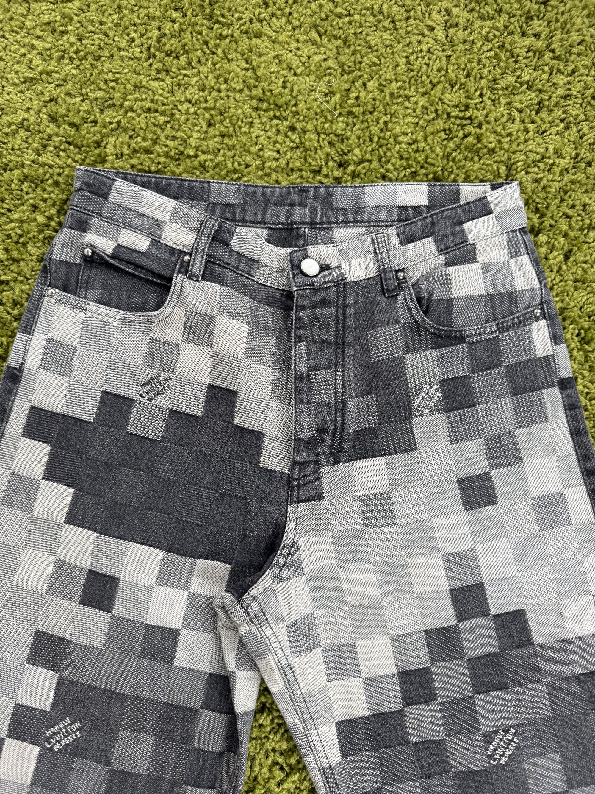 Completo Louis Vuitton Grigio Giacca 48 Jeans 29