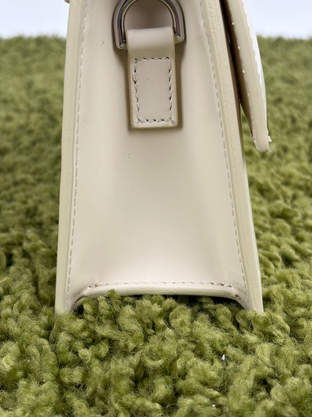 Borsa Jacquemus La Grande Bambino Avorio