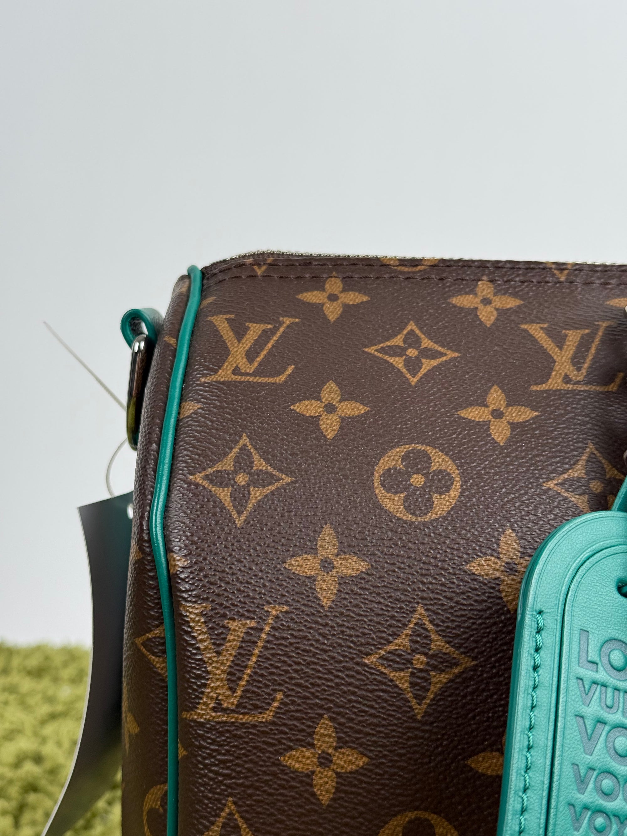 Borsone Keepall Louis Vuitton Baundoliere Marrone