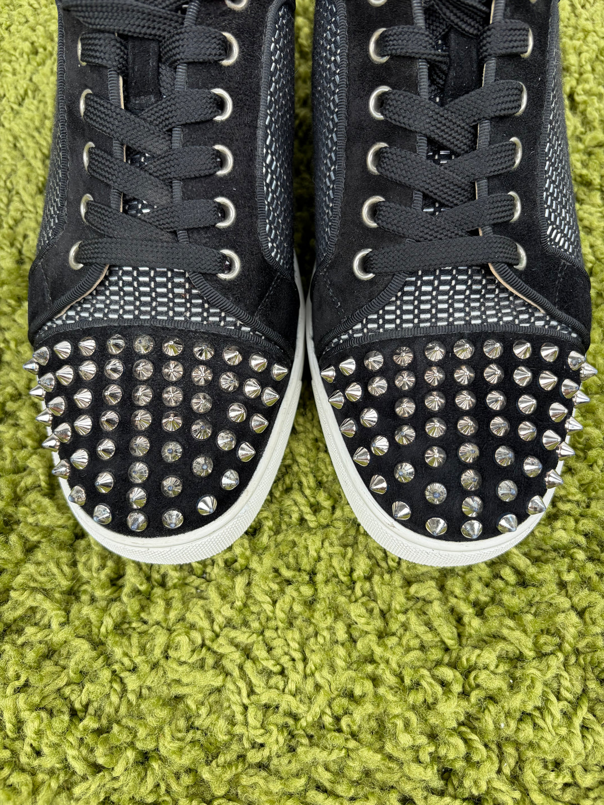 Christian Louboutin Spikes Nera High 41
