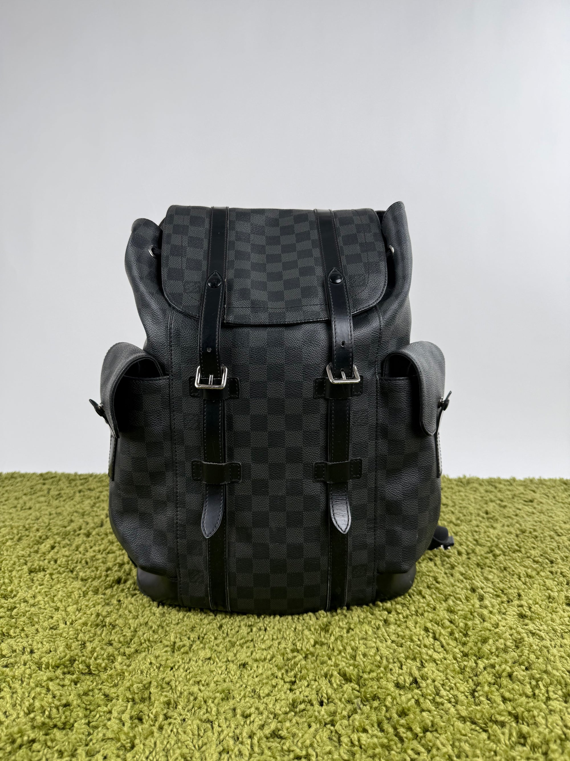 Zaino Christopher Louis Vuitton Nero