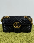Borsa Gucci Marmont Matelasse Nera