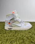 Jordan 1 High X Off-White Alaska Bianca 42