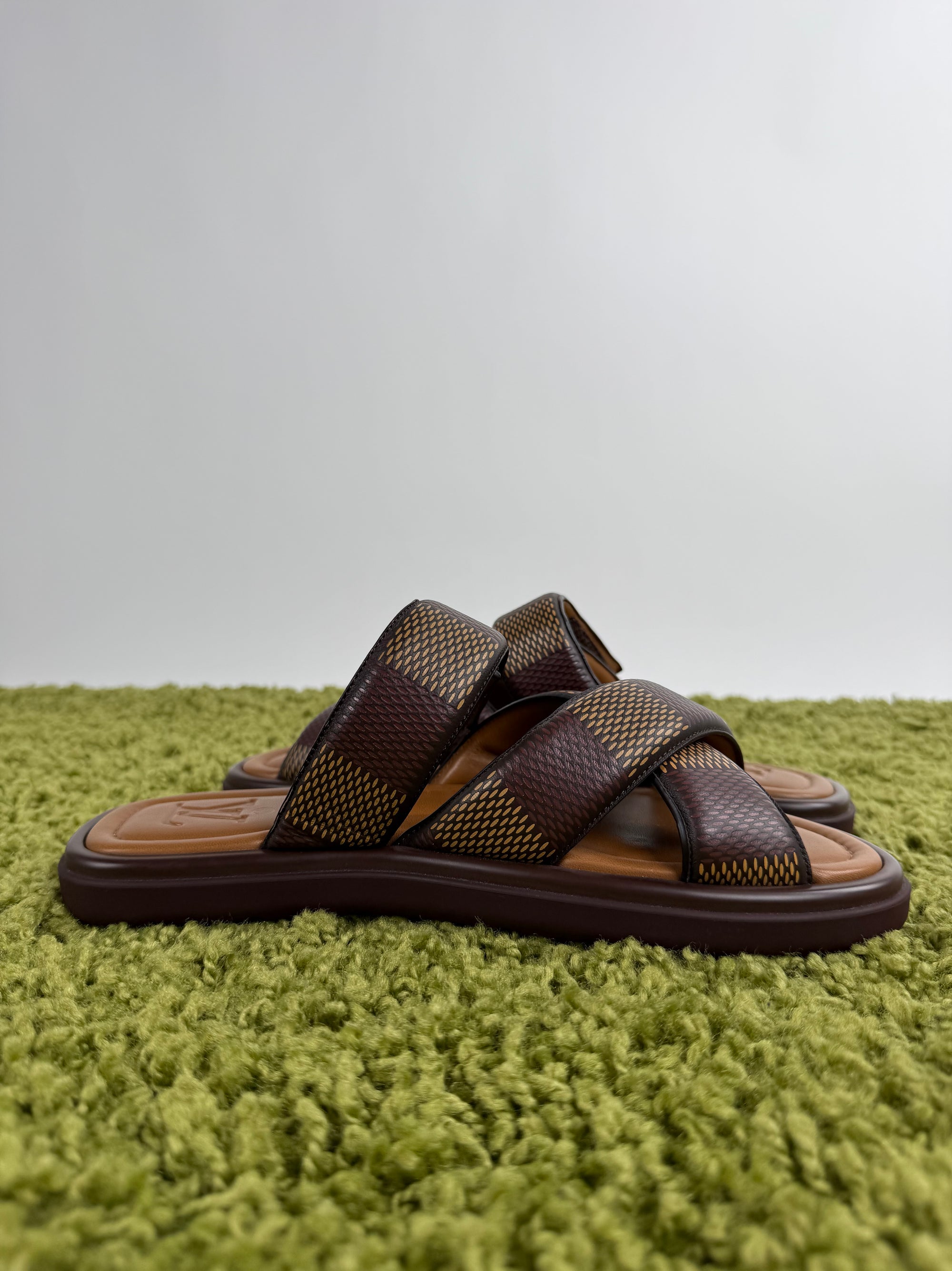 Sandalo Louis Vuitton Marrone 7