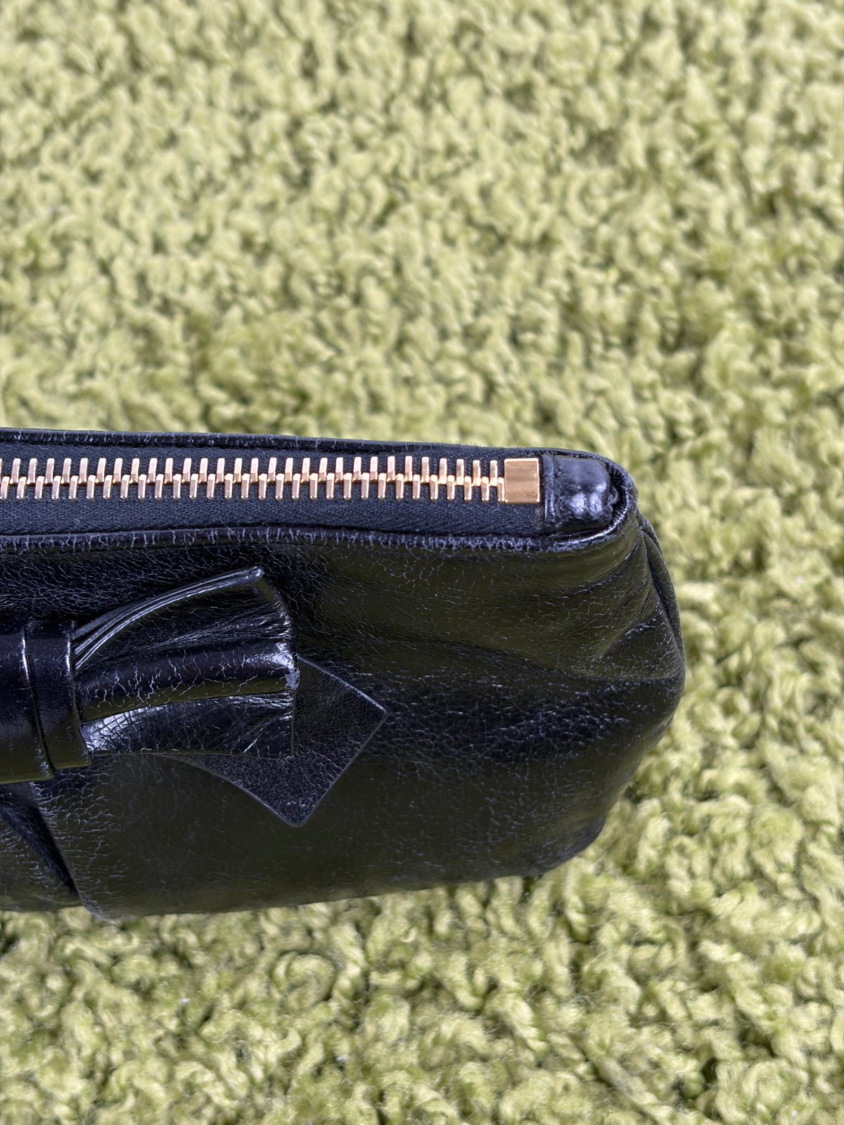 Borsa Miu Miu Pour Accessories Vitello Shine Sac Nera