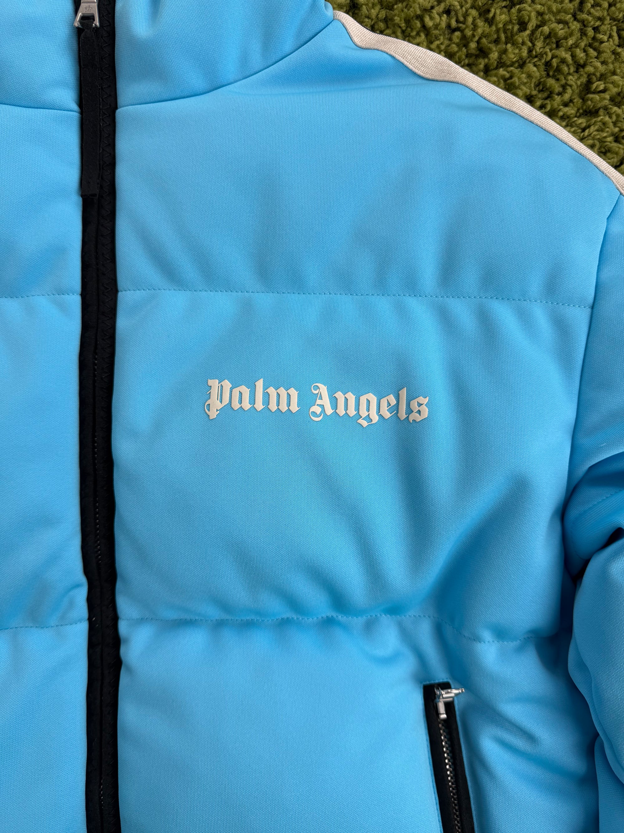 Piumino Rodman Palm Angels X Moncler Azzurro 3