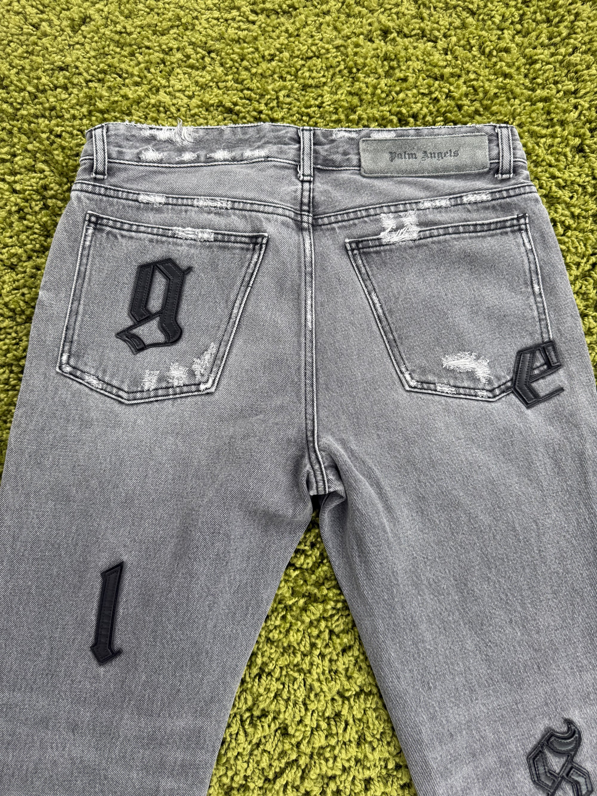 Jeans Palm Angels Grigio 32