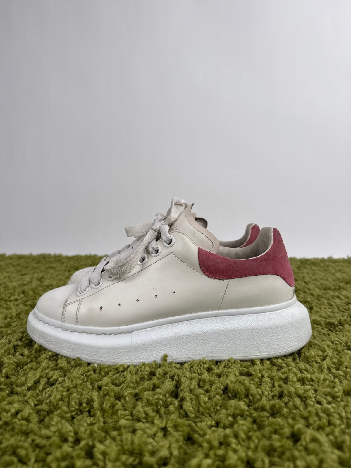 Alexander Mcqueen Sneaker Bianca 37n - Second Hand Di Fiore