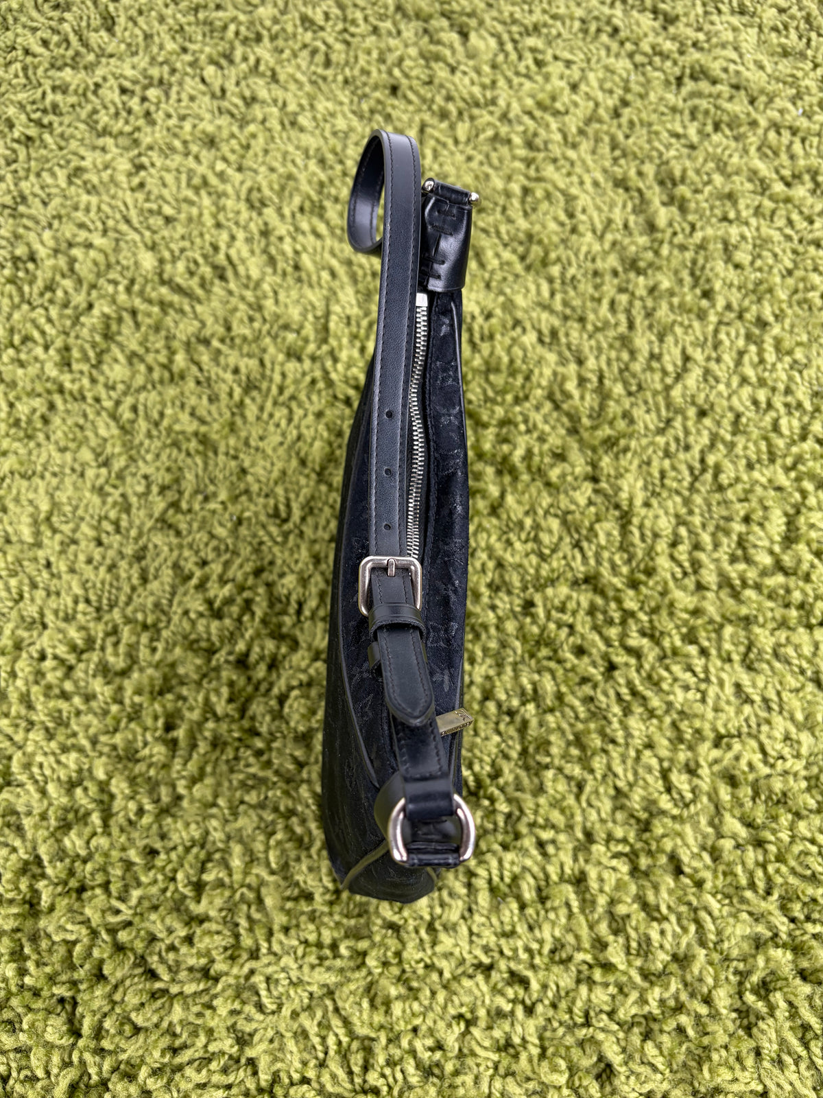 Borsa Louis Vuitton Satin Mini Boulogne Nera
