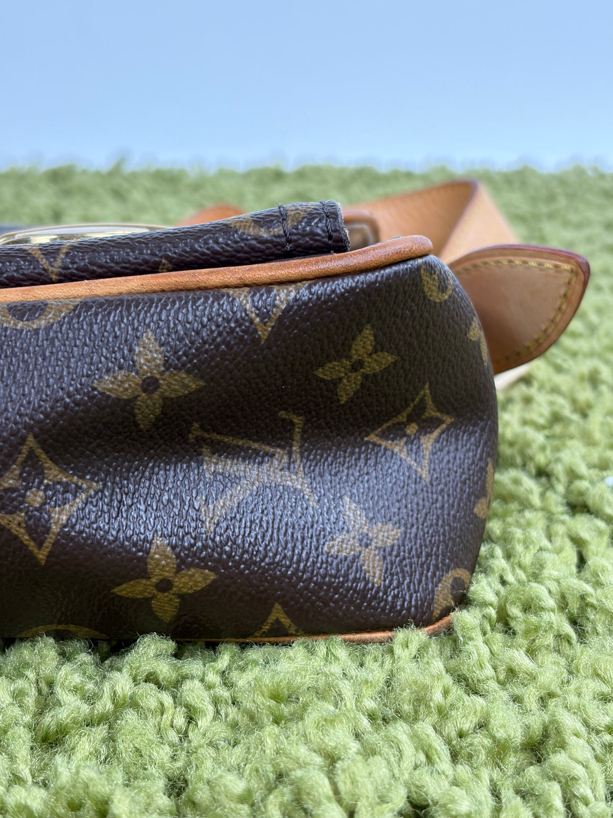 Borsa Monogram Hudson PM Louis Vuitton Marrone