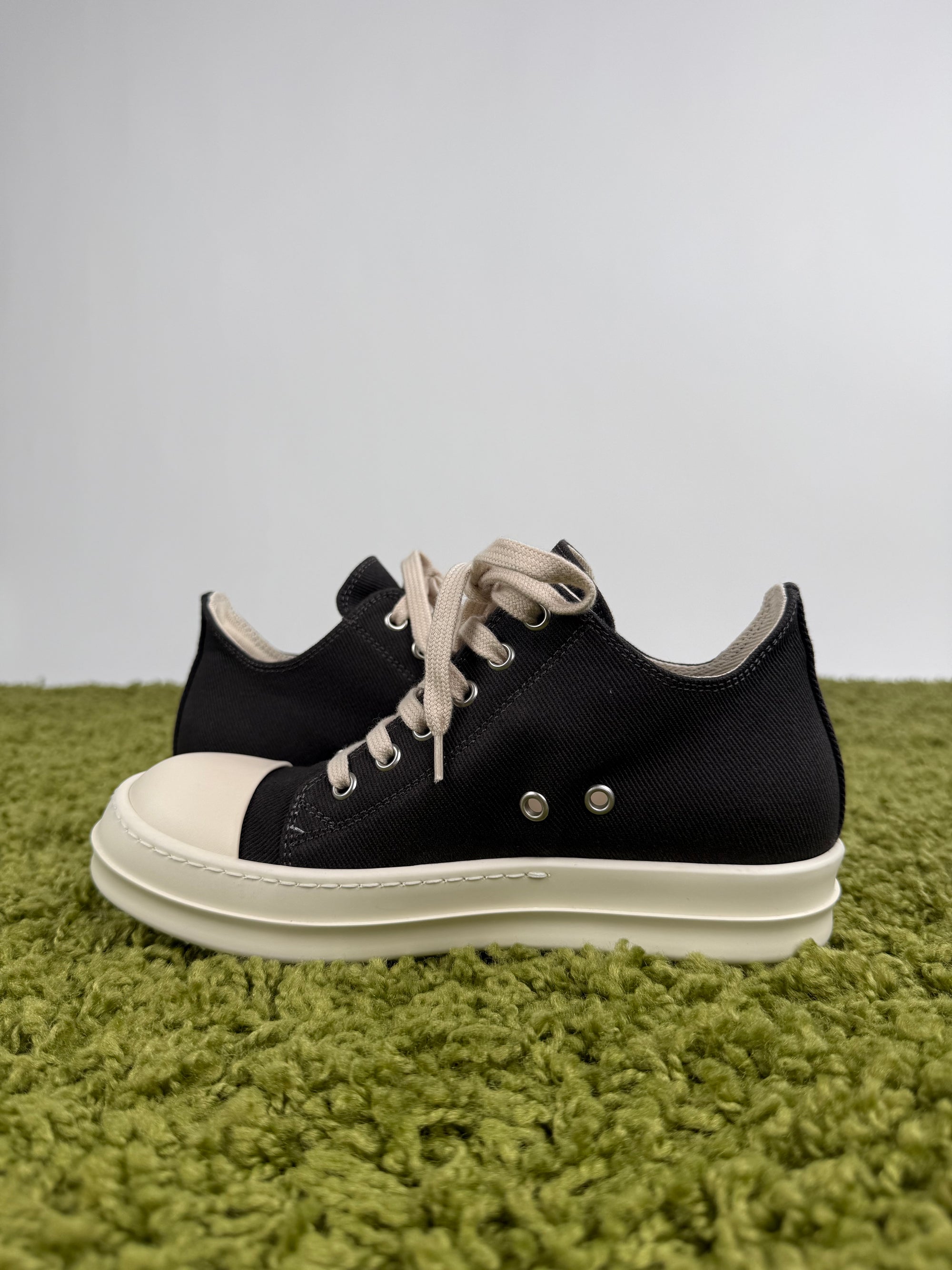 Rick Owens DRKSHDW Low Nero 35