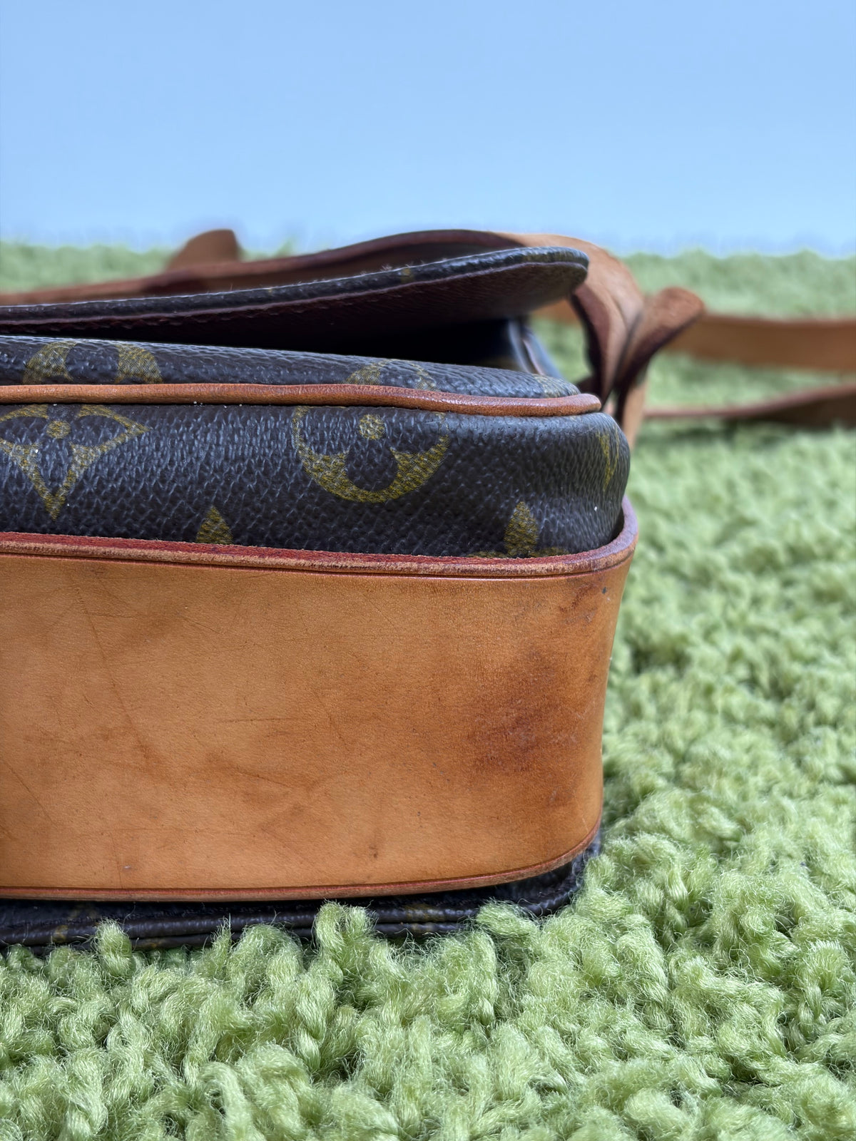 Borsa a tracolla Louis Vuitton Cartouchière Marrone