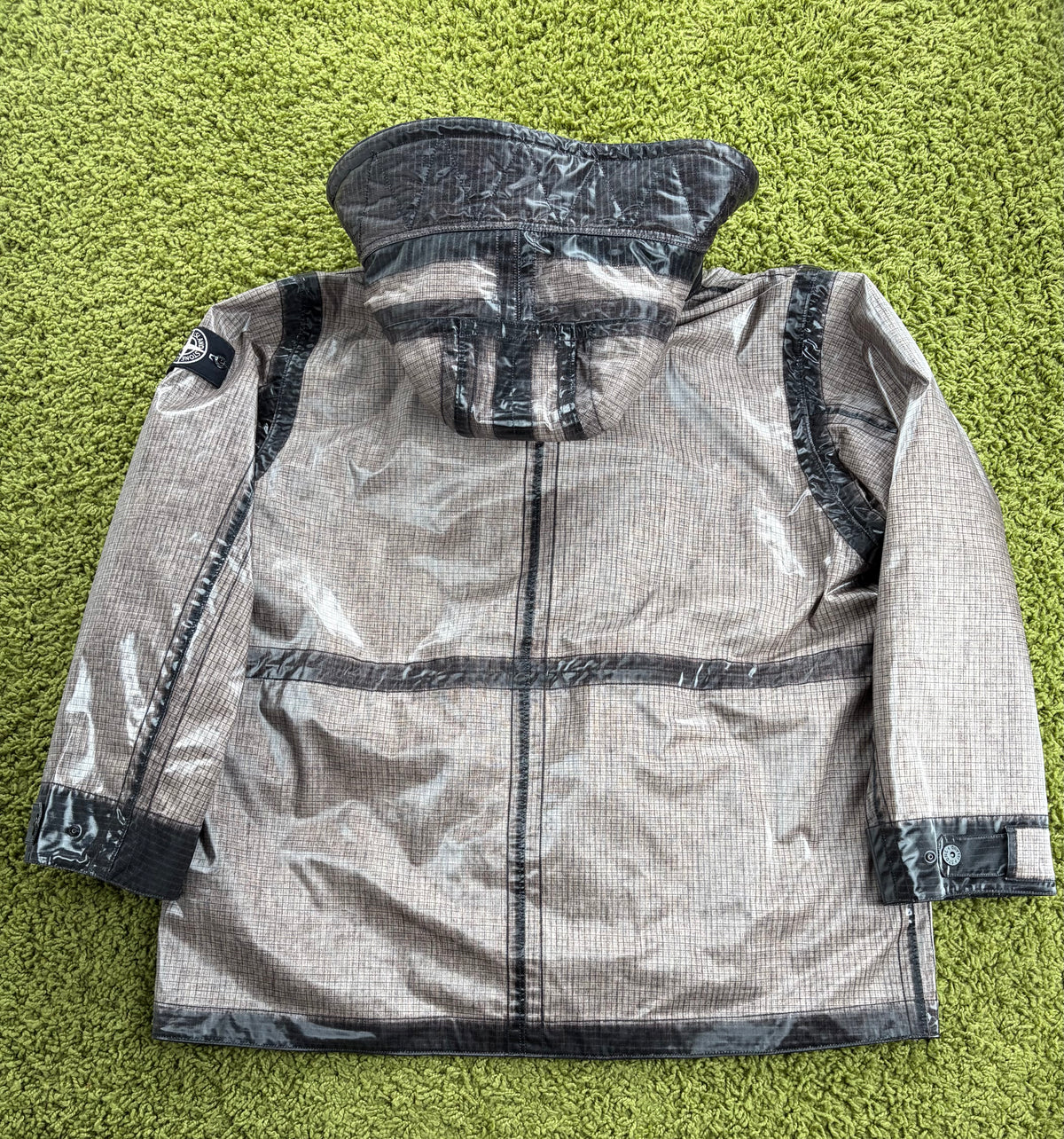 Parka Stone Island Uneven Ripstop Prismatico Beige