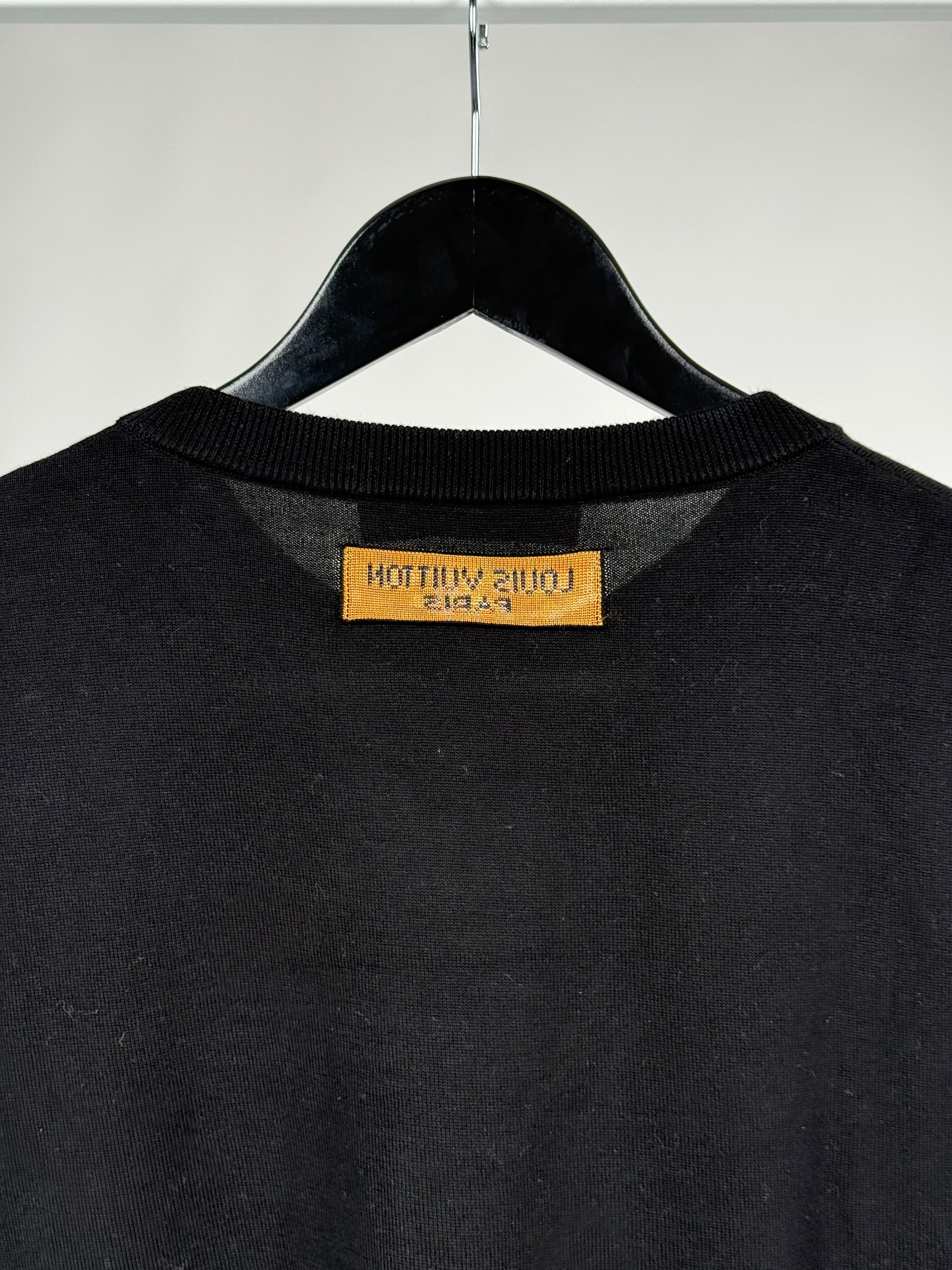 T shirt Louis Vuitton Size M nera e bianca