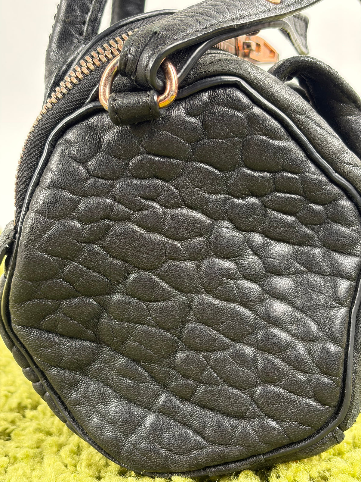 Borsa Alexander Wang Rockie in pelle nera
