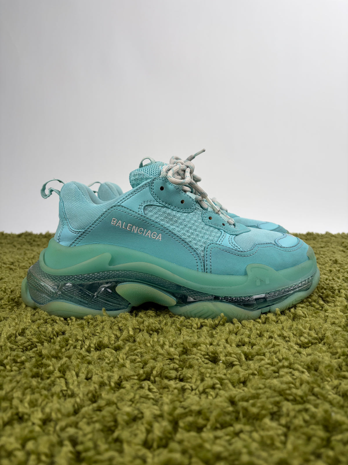 Balenciaga Triple S Turchese 40