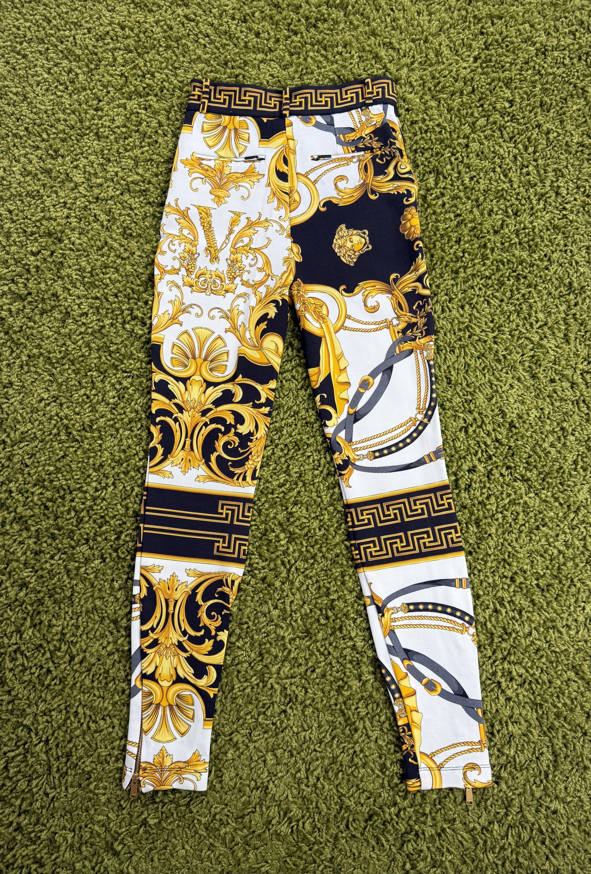Leggins Versace Bianco Multicolor 38