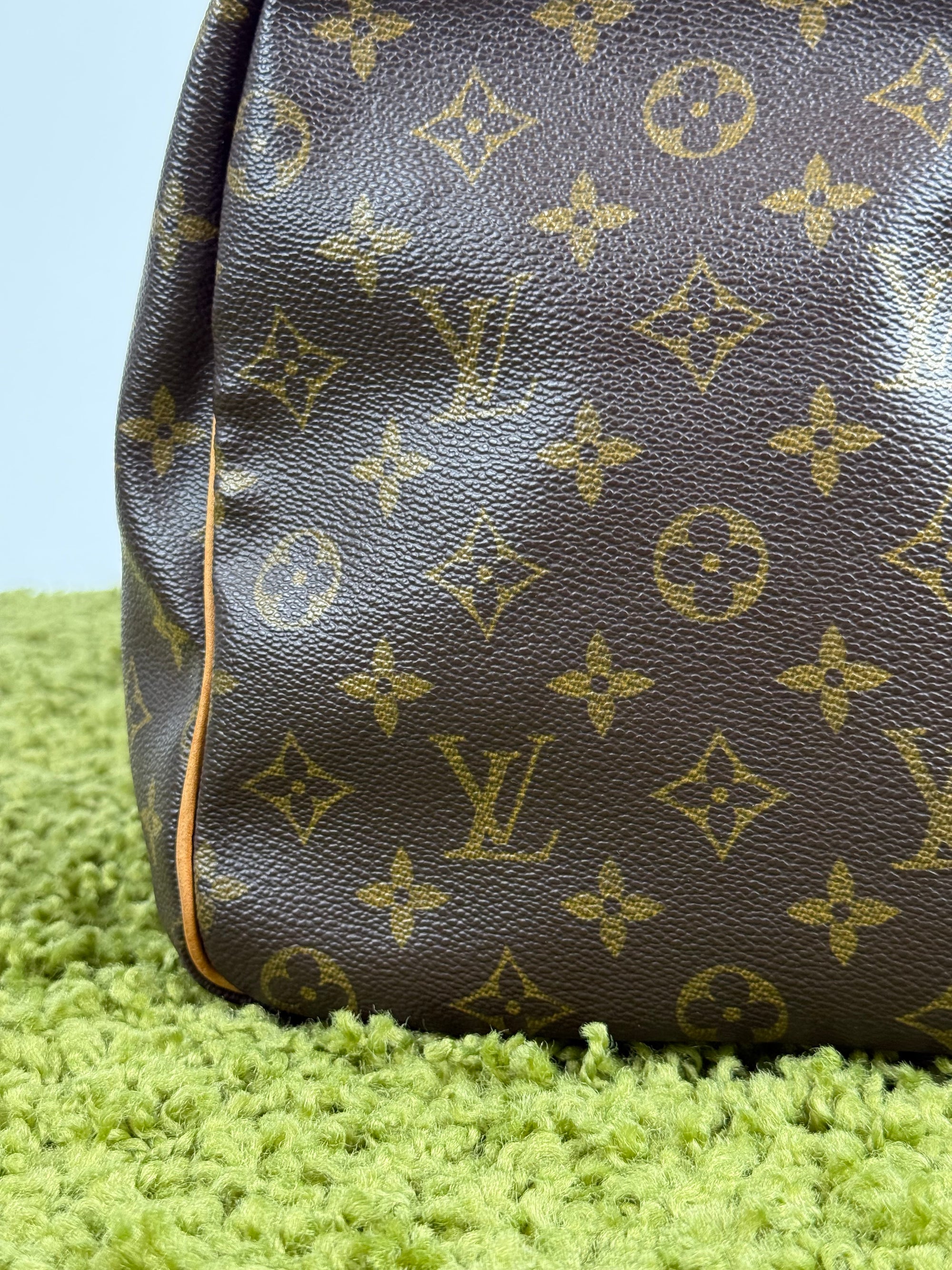 Borsone Keepall Louis Vuitton Marrone Vintage 1998 45