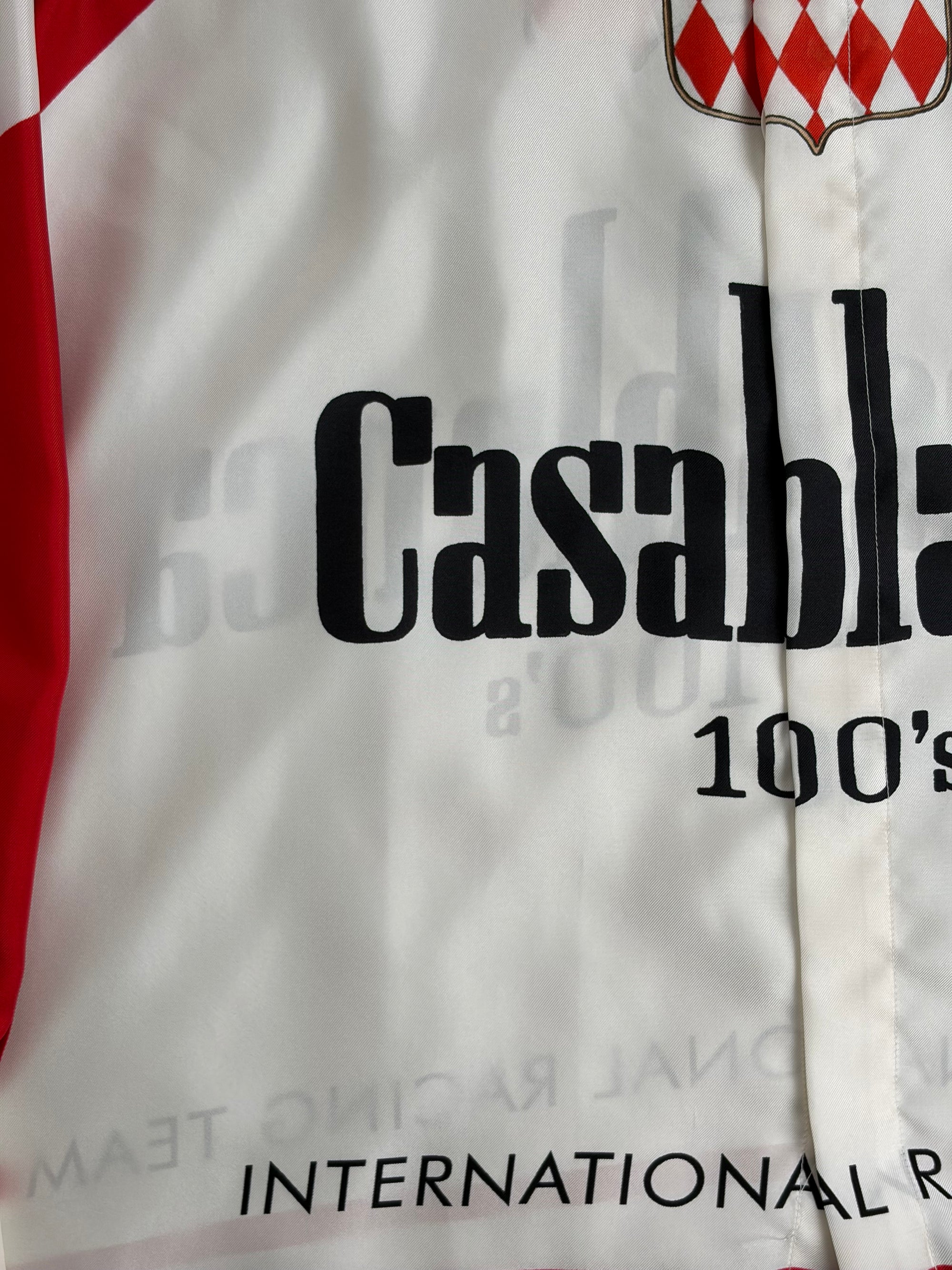 Camicia Casanlanca Size M bianca rossa e nera