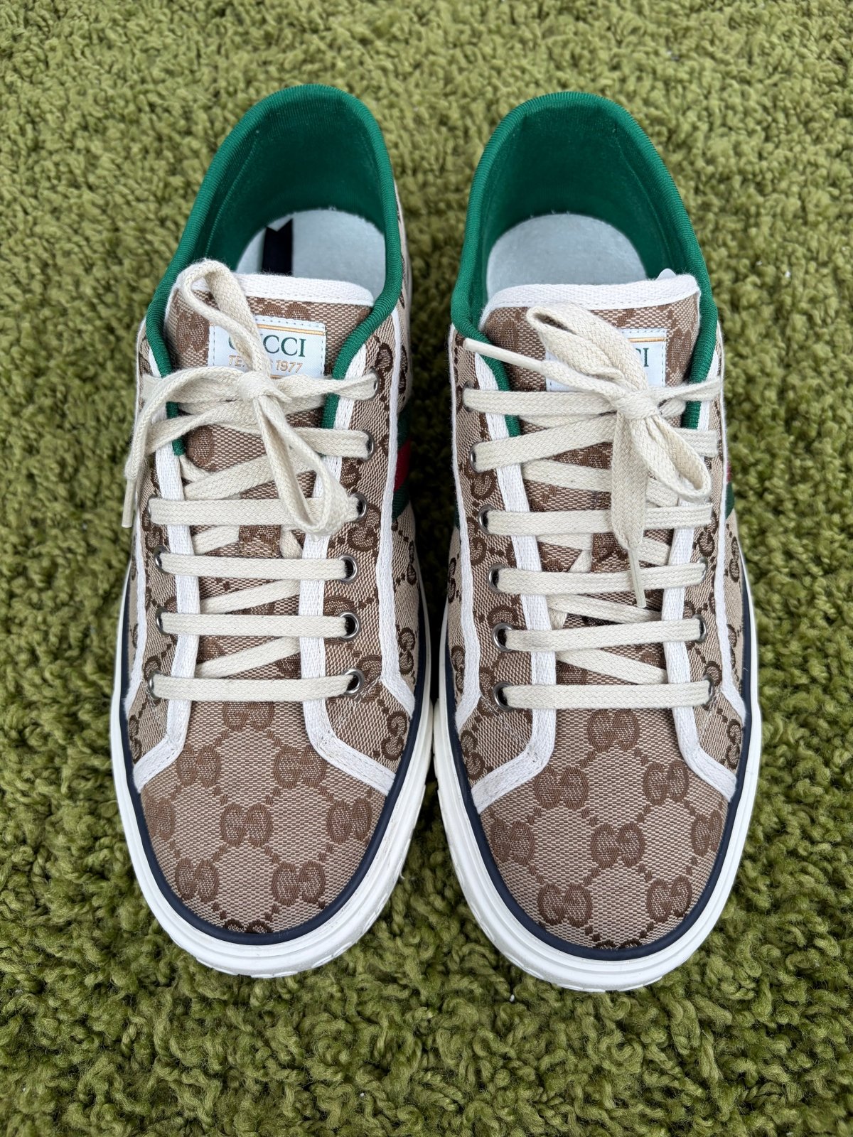Gucci Tennis Beige Low 9+ - Second Hand Di Fiore