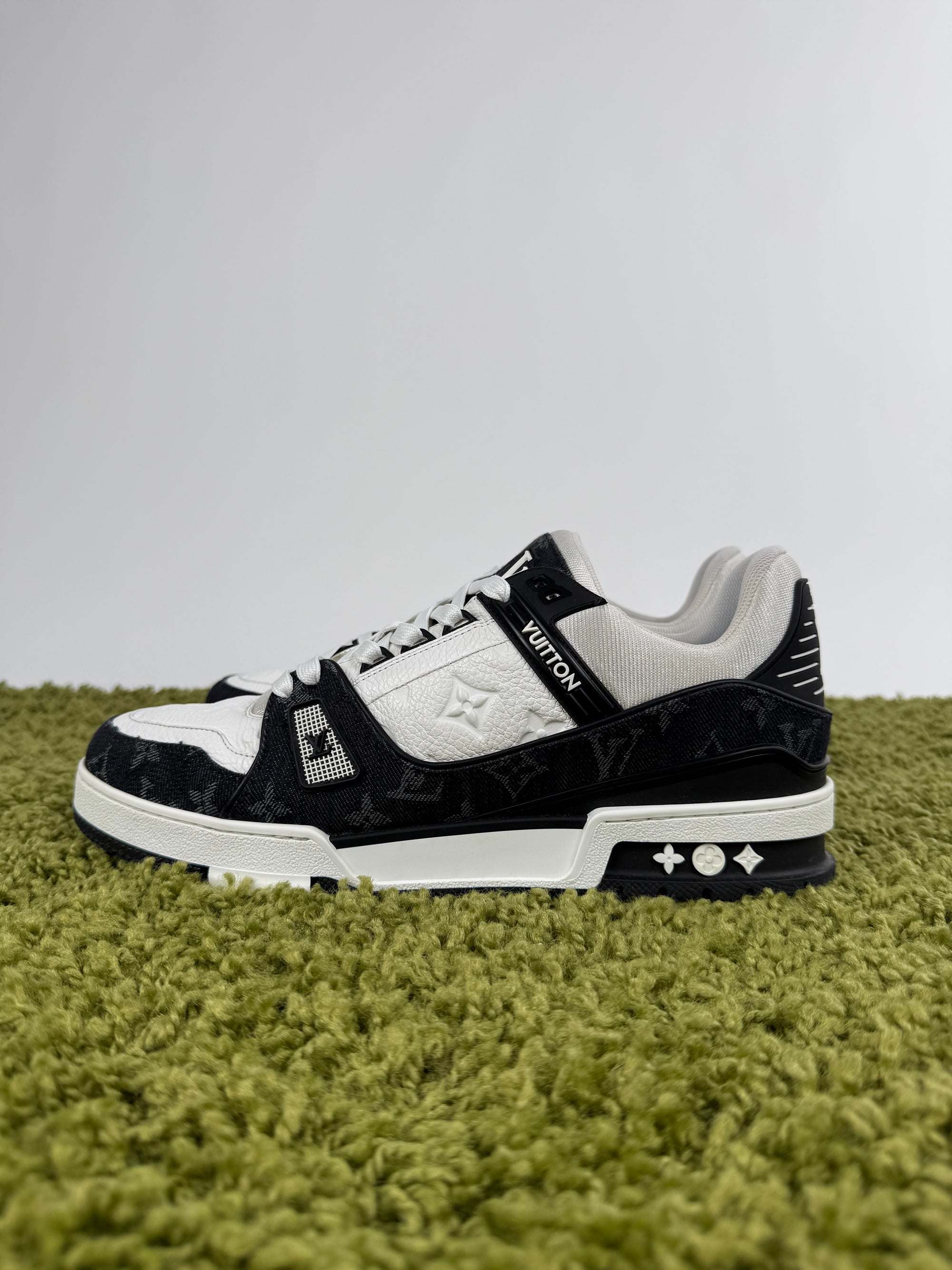 Louis Vuitton Trainer Denim Nera 9