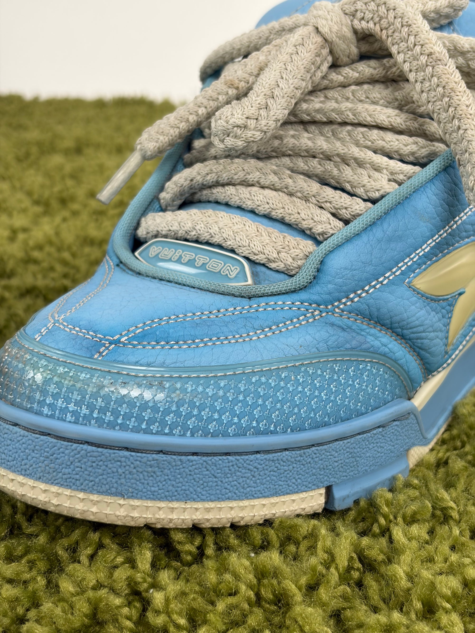 Louis vuitton skate Size 6.5=40.5 calza 41.5 azzurra