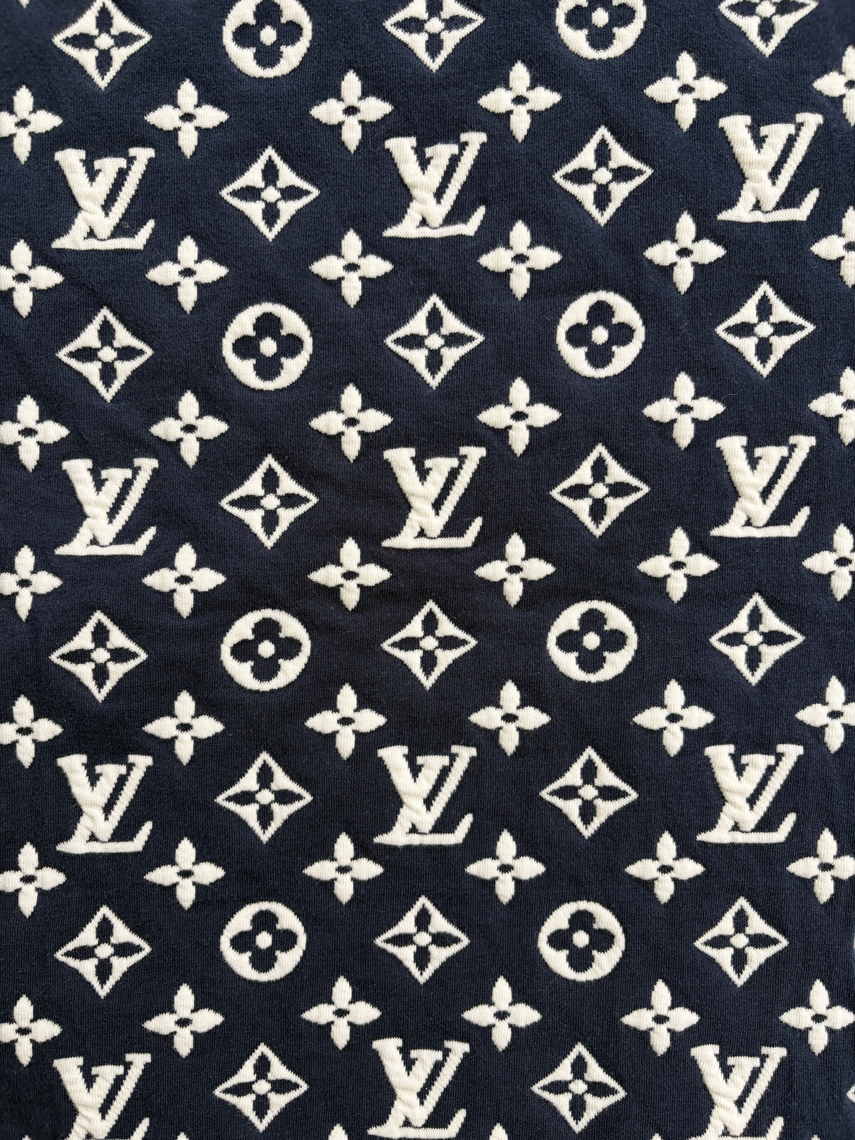 Felpa Girocollo Louis Vuitton Monogram Blu XL