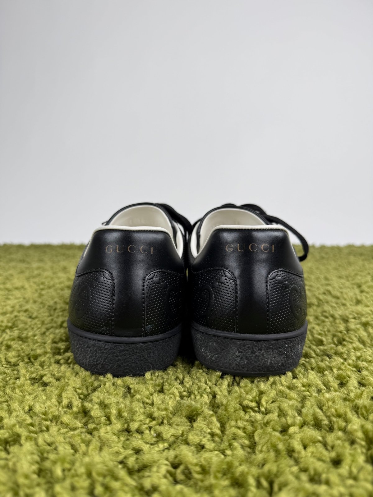Gucci Ace low sneaker Nero 10 - Second Hand Di Fiore