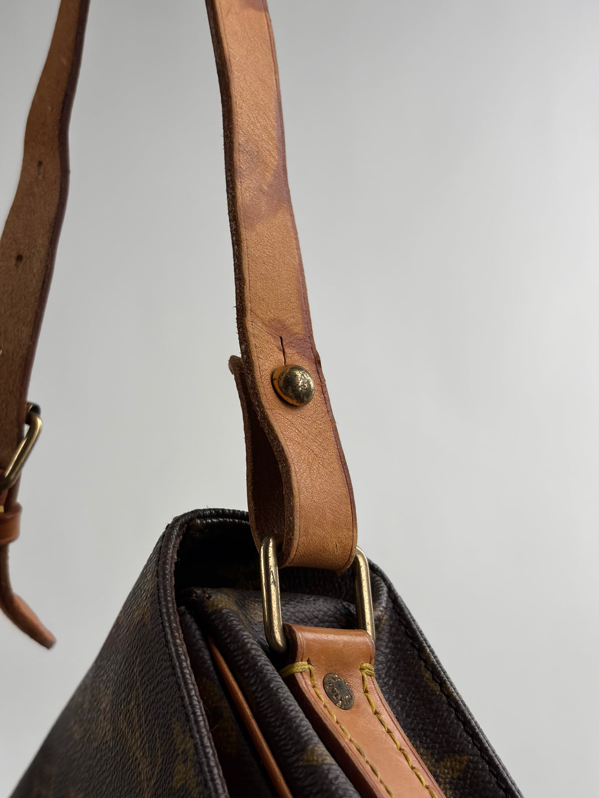 Borsa a tracolla Louis Vuitton Cartouchière Marrone
