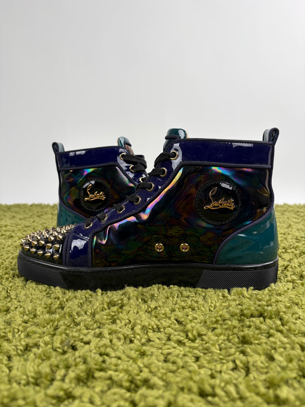 Christian Louboutin Spikes High Multicolor 41.5