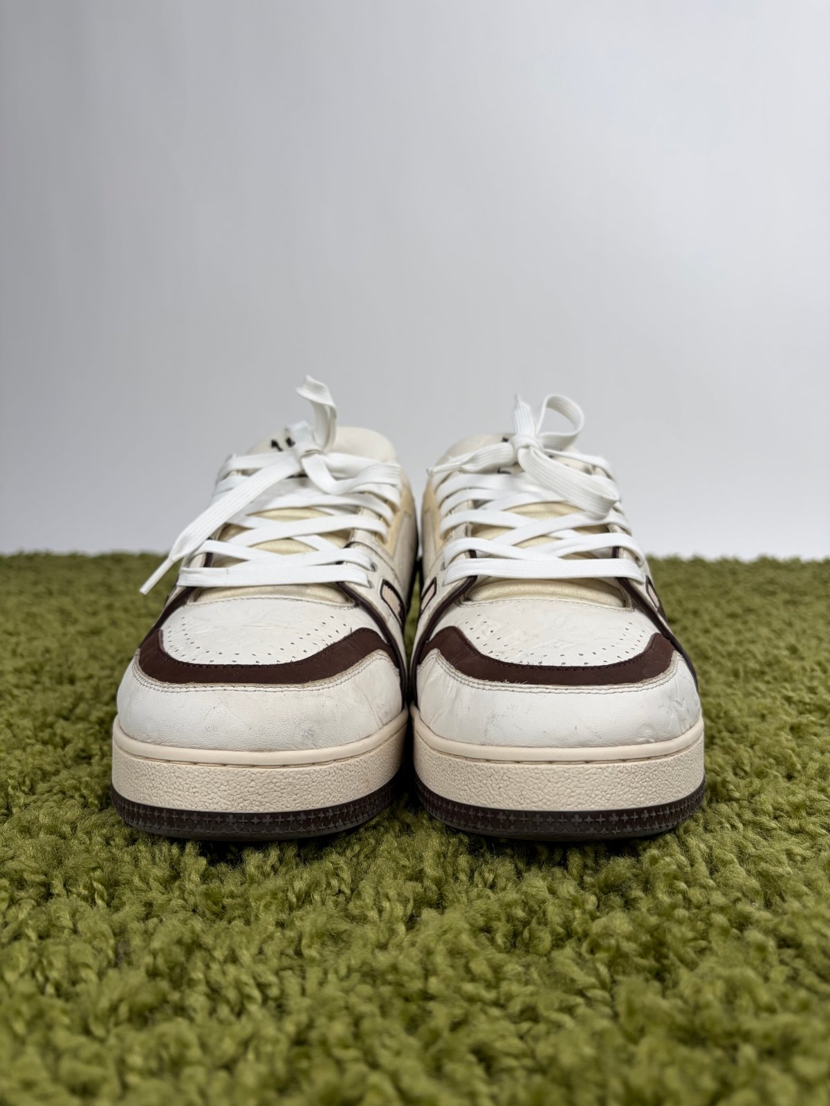Louis Vuitton Trainer Bianco 6.5 - Second Hand Di Fiore