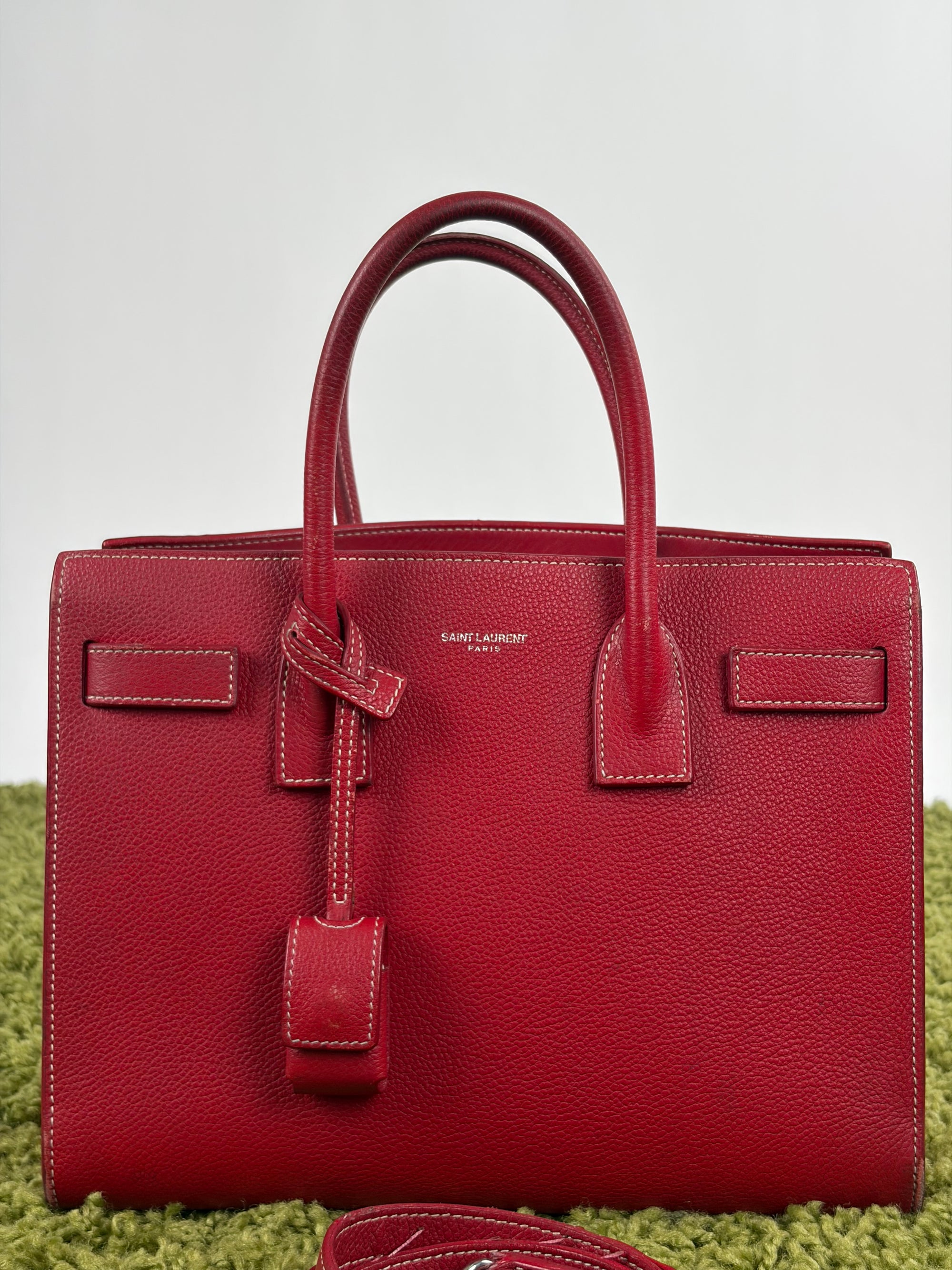 Borsa Saint Laurent rossa