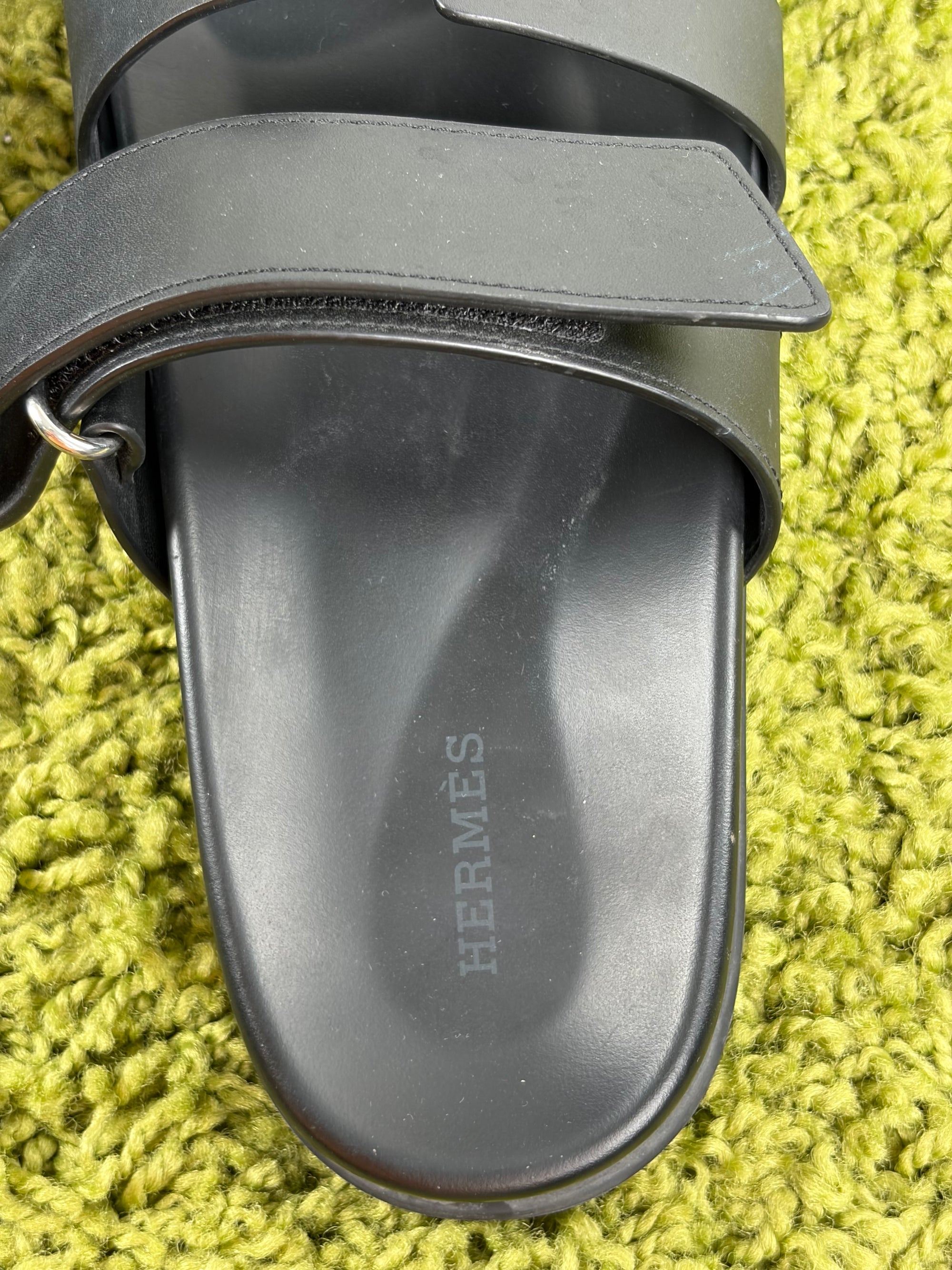 Ciabatte Hermes Size 41 nere