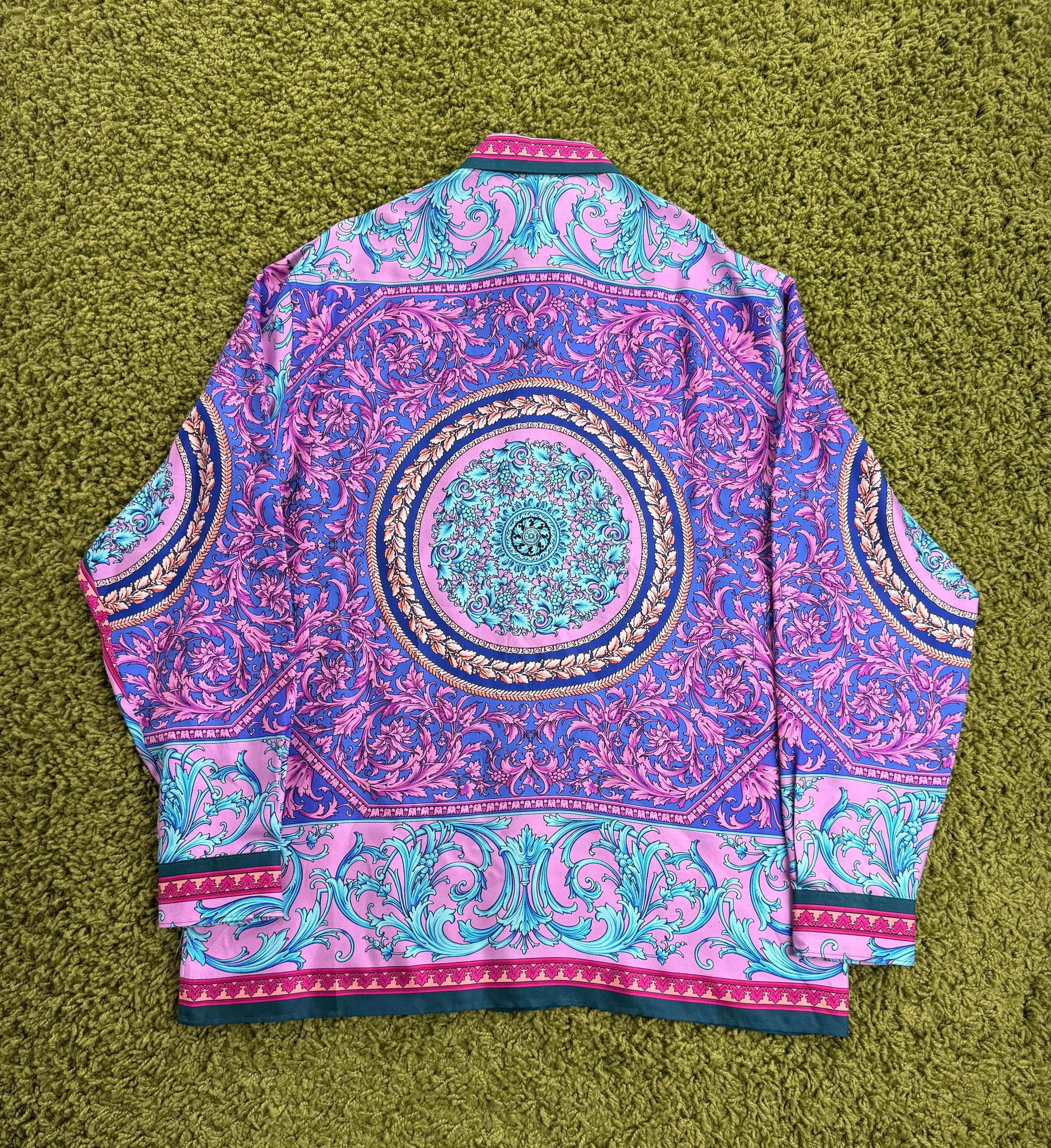 Camicia Le Pop Classique Gianni Versace Viola Multicolor 41