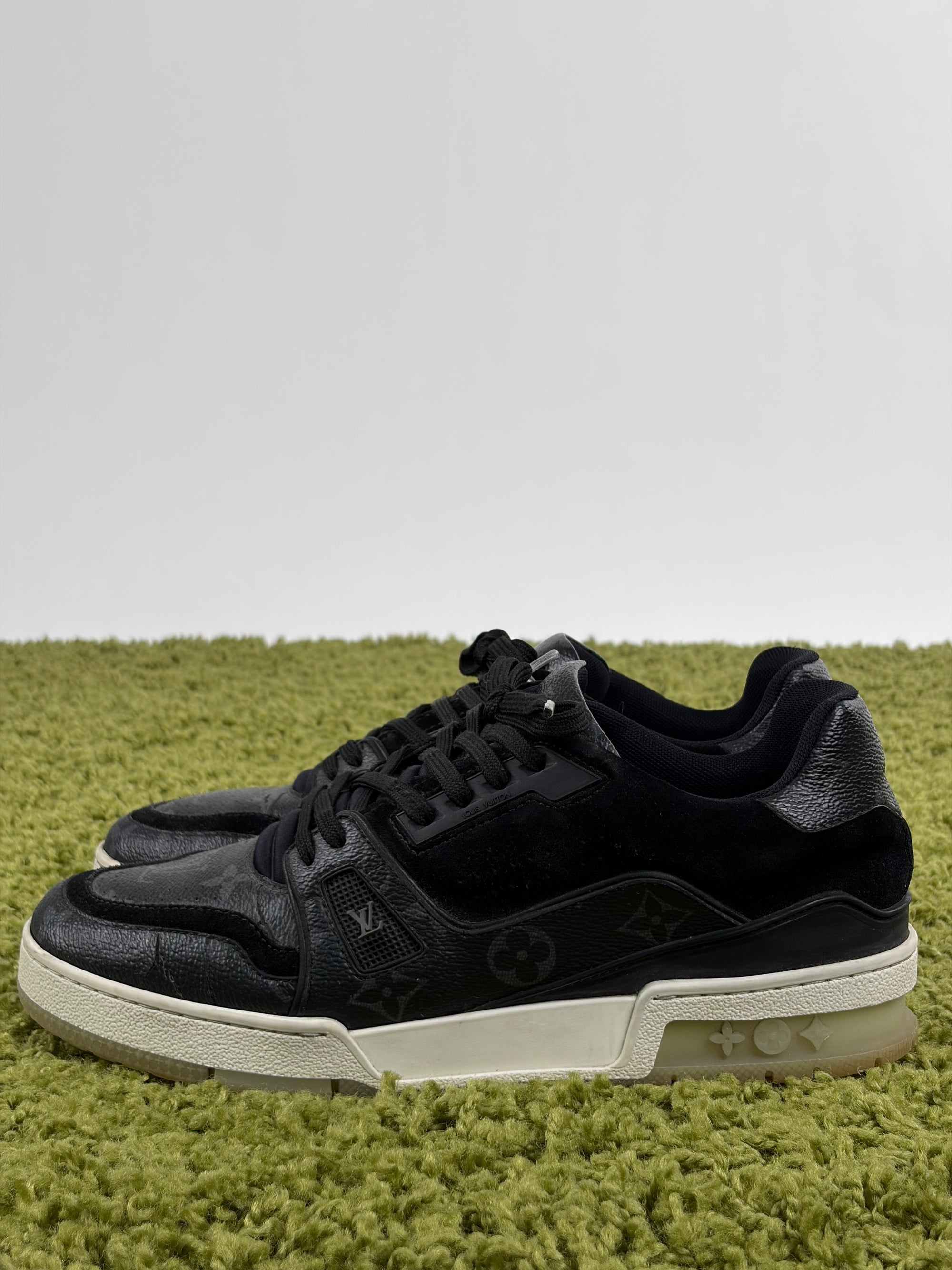 Louis vuitton trainer Size 6.5=41.5 calza 42.5 nere e bianche