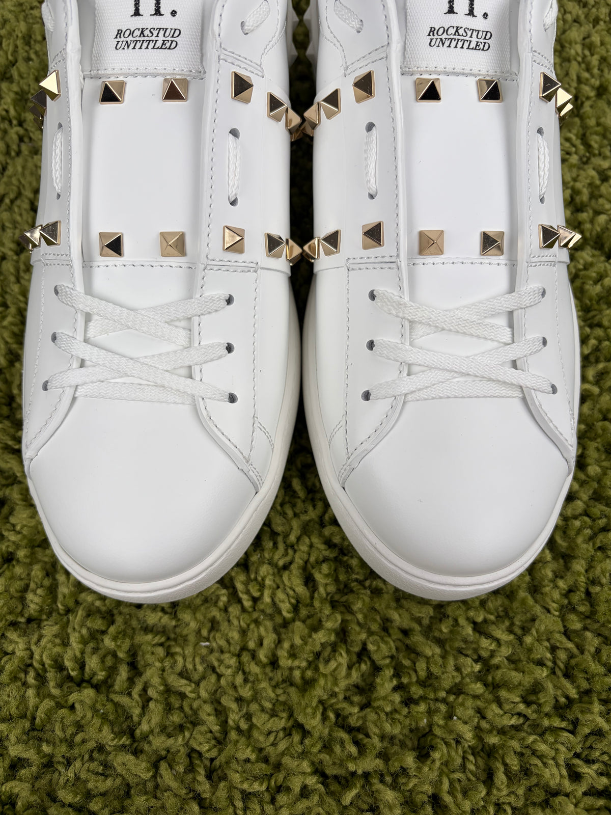 Valentino Garavani Rockstud Bianca 44.5 - Second Hand Di Fiore