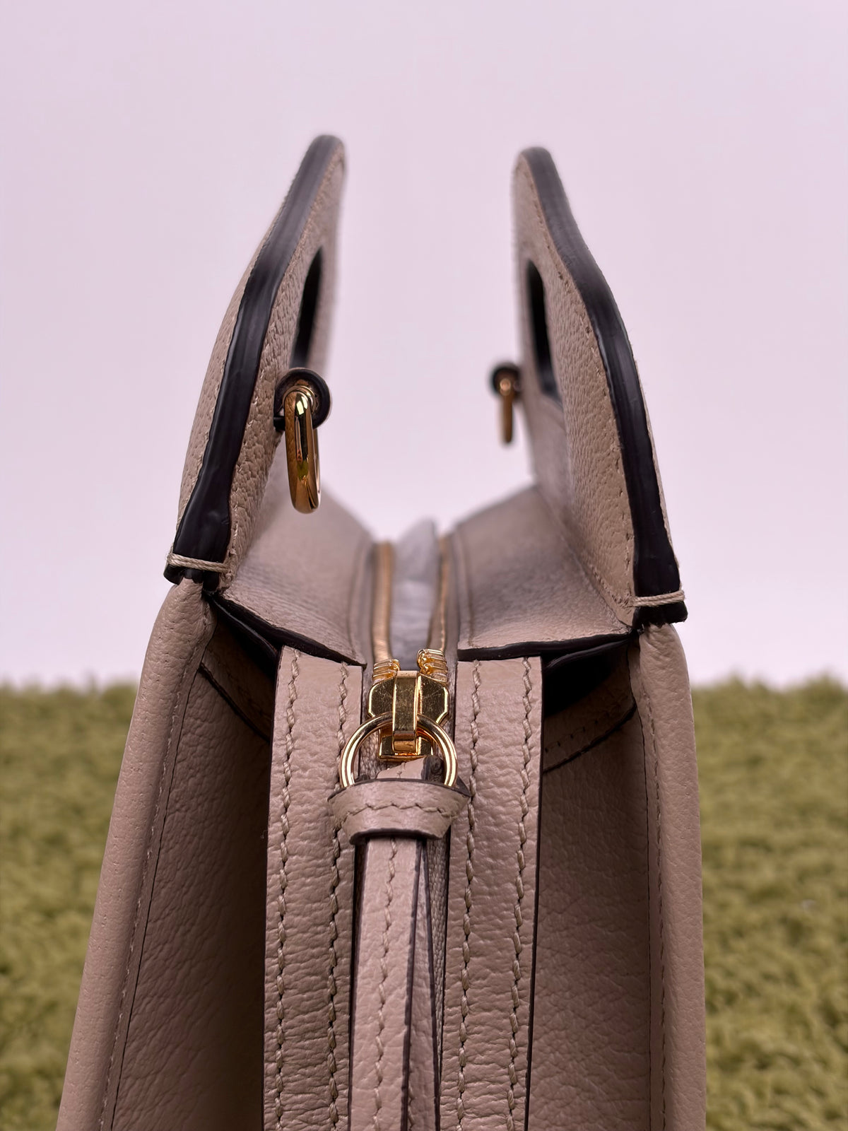 Borsa Gucci Ophidia Cut Out Handle Tote Beige