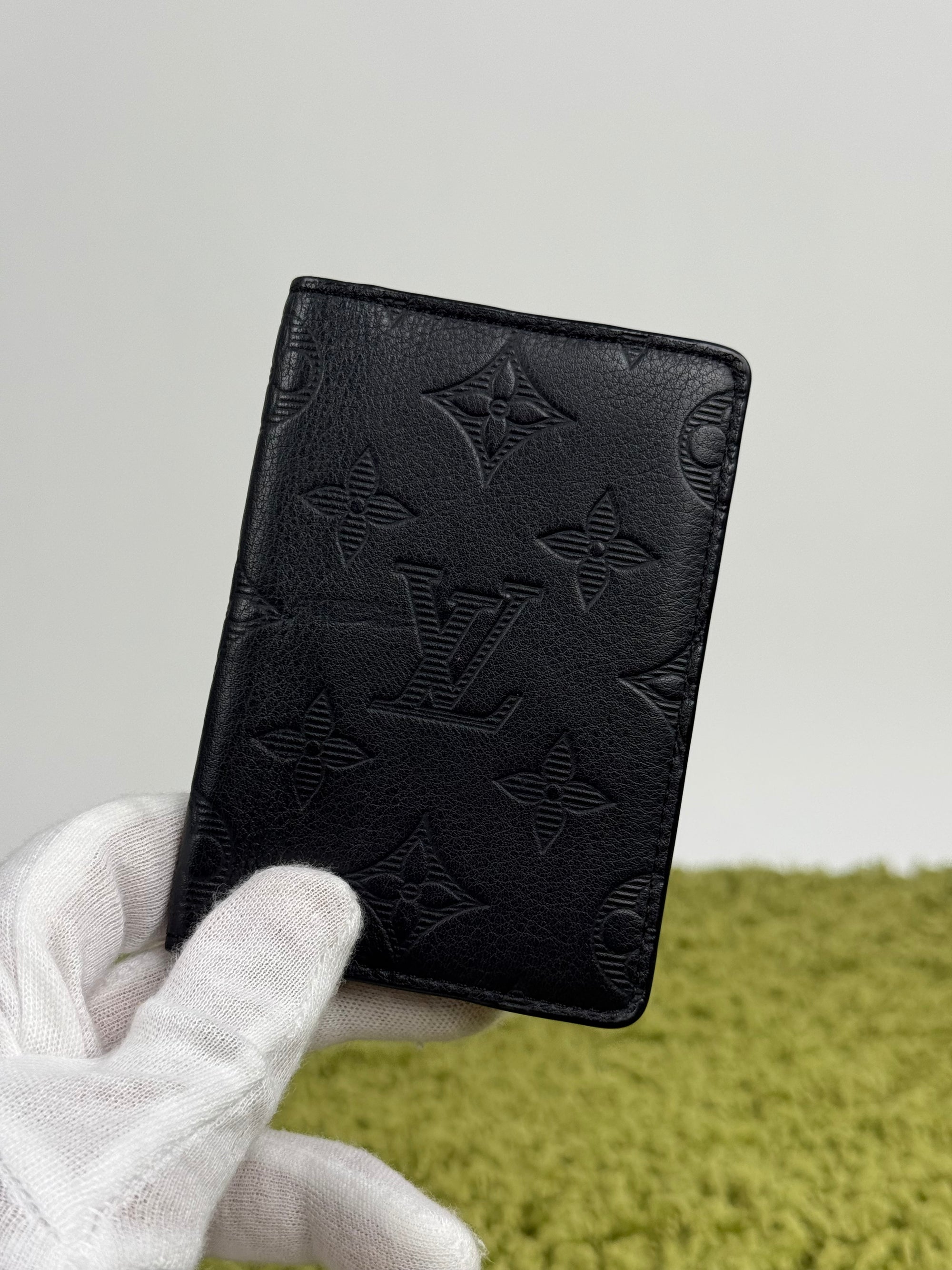 Portacarte Louis Vuitton Nero In pelle