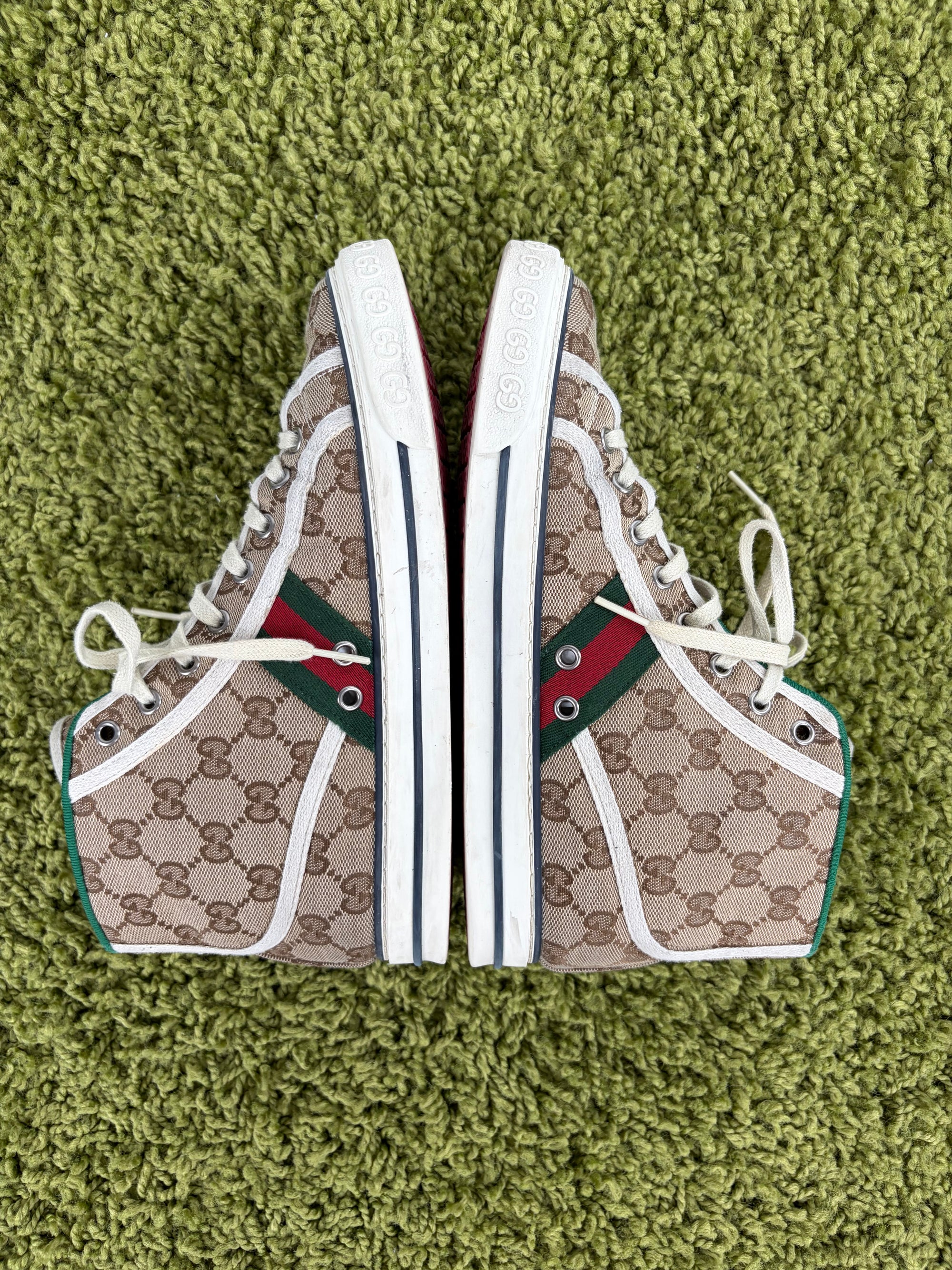 Gucci Tennis Size 39.5 marroni e bianche