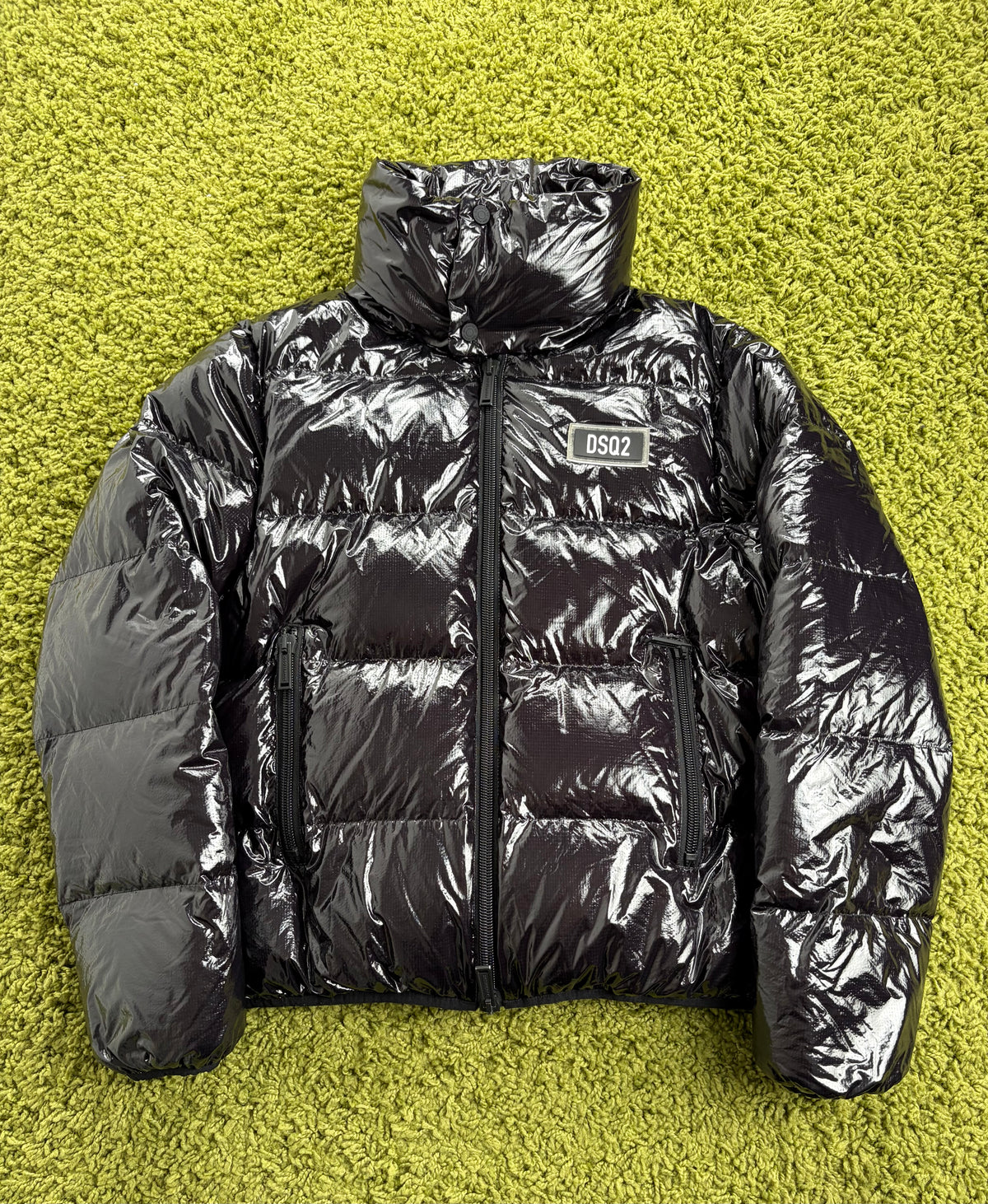 Giubbotto in Nylon DSQUARED2 Lucido Nero 48